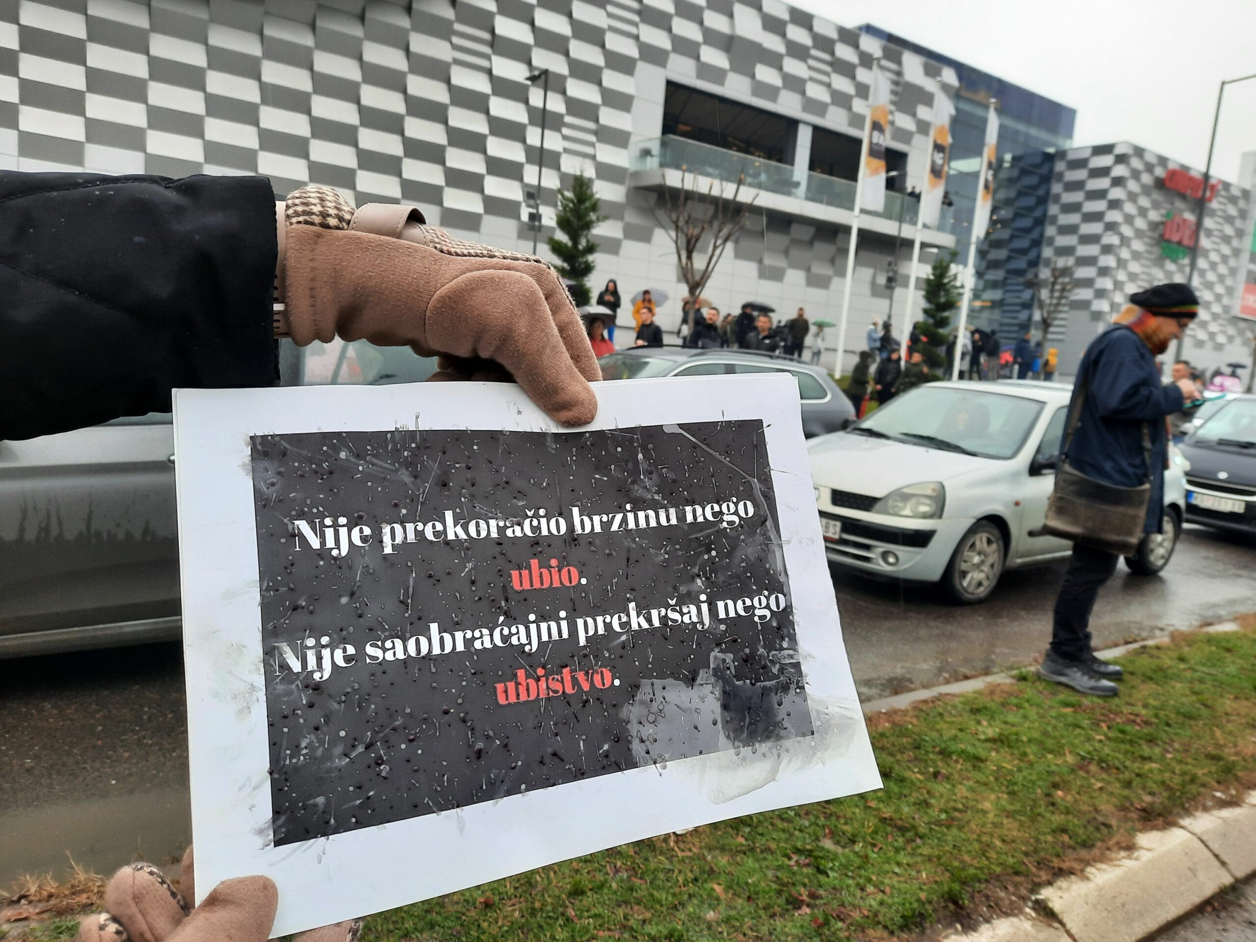 Kragujevac 14. januar 2023.Protestni skup Pravda za Nikolinu Foto:Aleksandra Petrović/Nova.rs