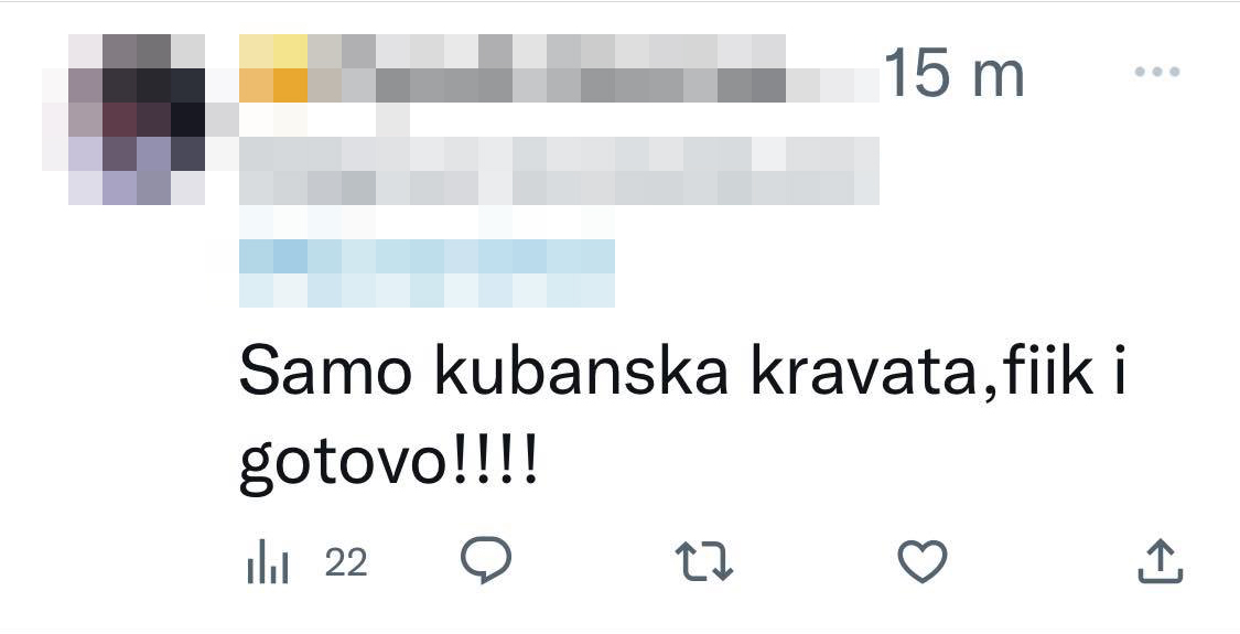 pretnje, Novi Sad, Bojan Šovljanski, lokal Crni ovan Foto: Printscreen/Twitter