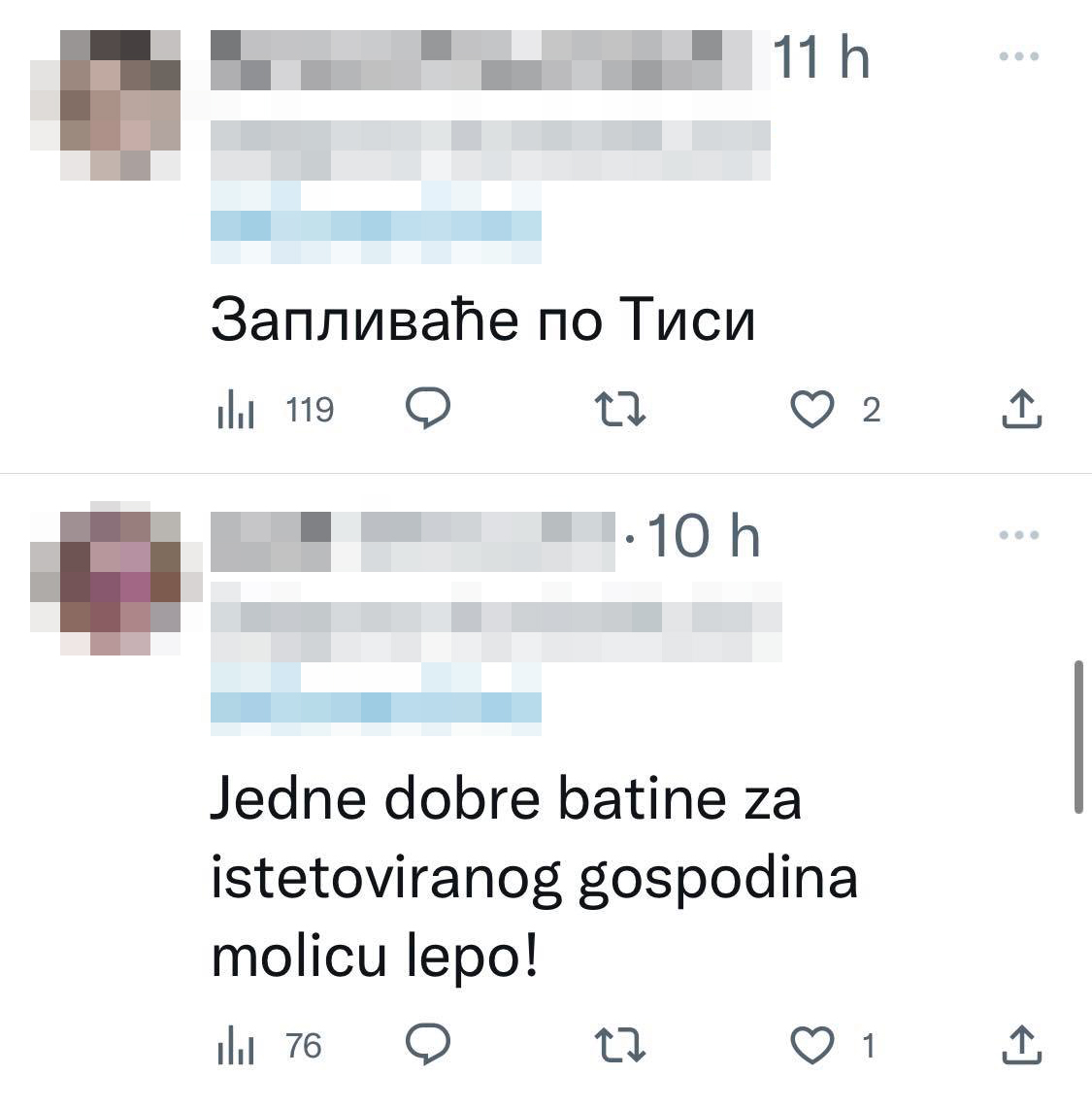 pretnje, Novi Sad, Bojan Šovljanski, lokal Crni ovan Foto: Printscreen/Twitter