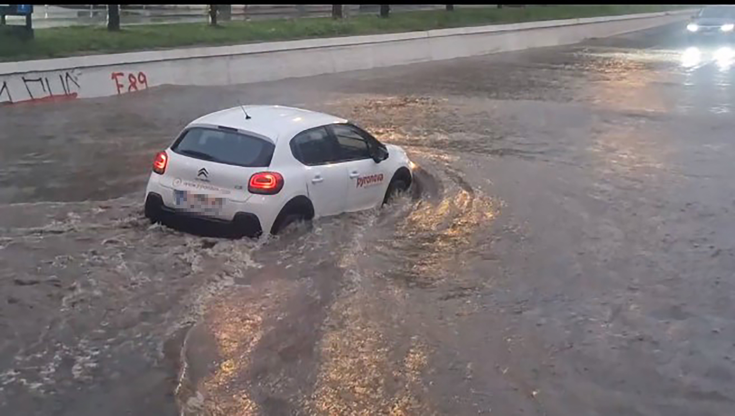 Novi Sad, Partizanska Kiša poplava