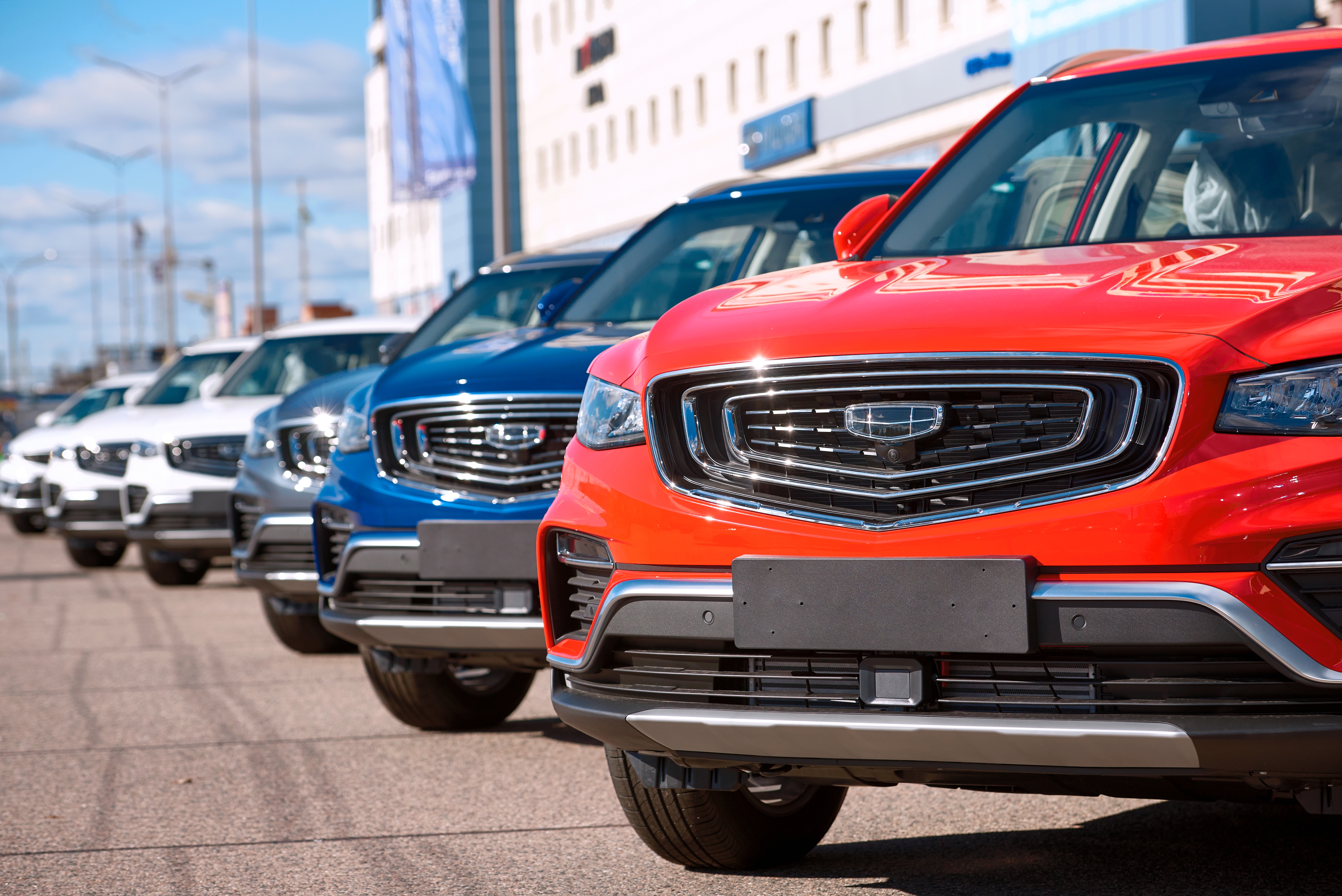 Geely, motor