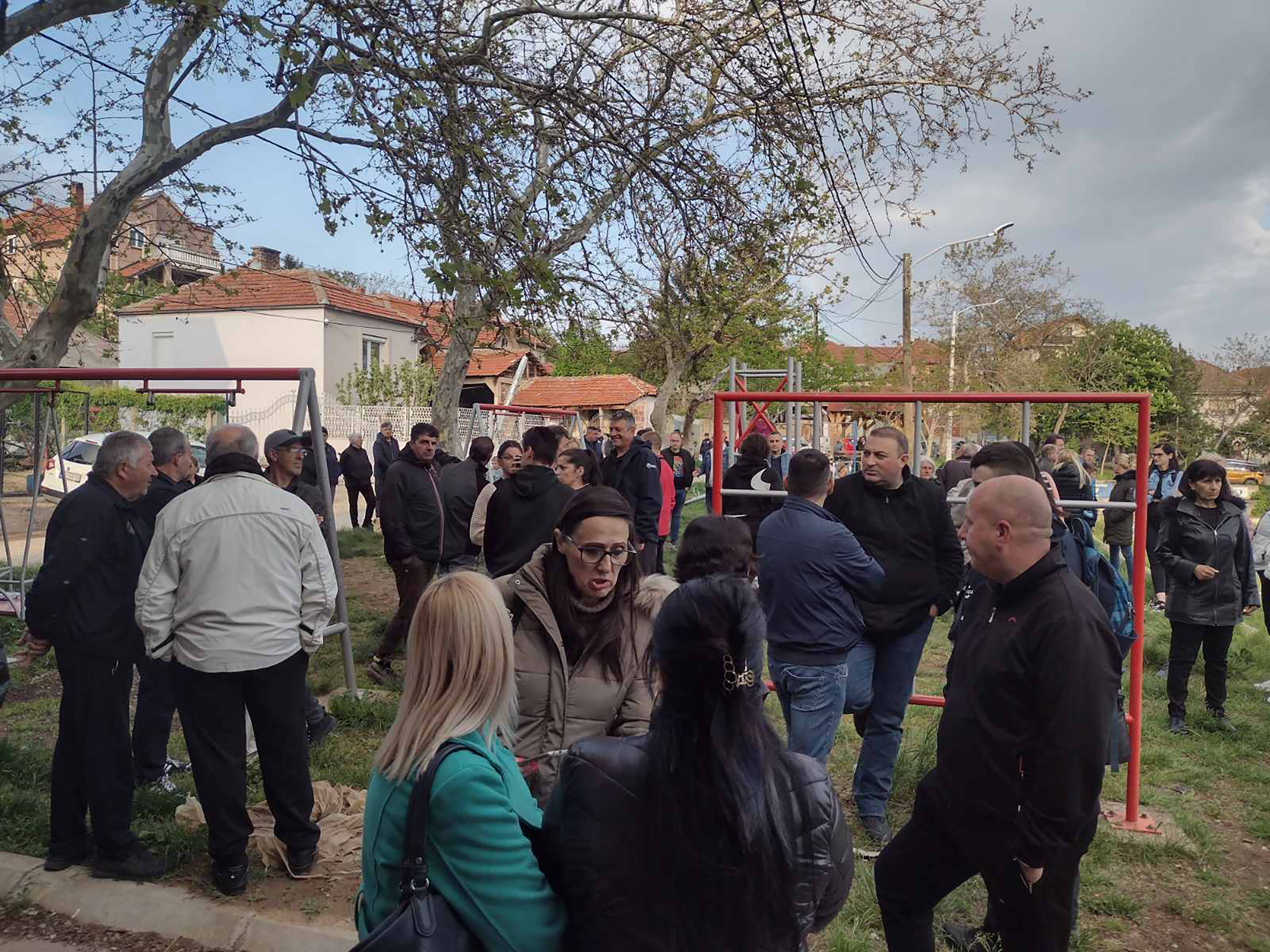 fotografije protesta u Gornjem Matejevcu poslala Biljana Ljubisavljevic