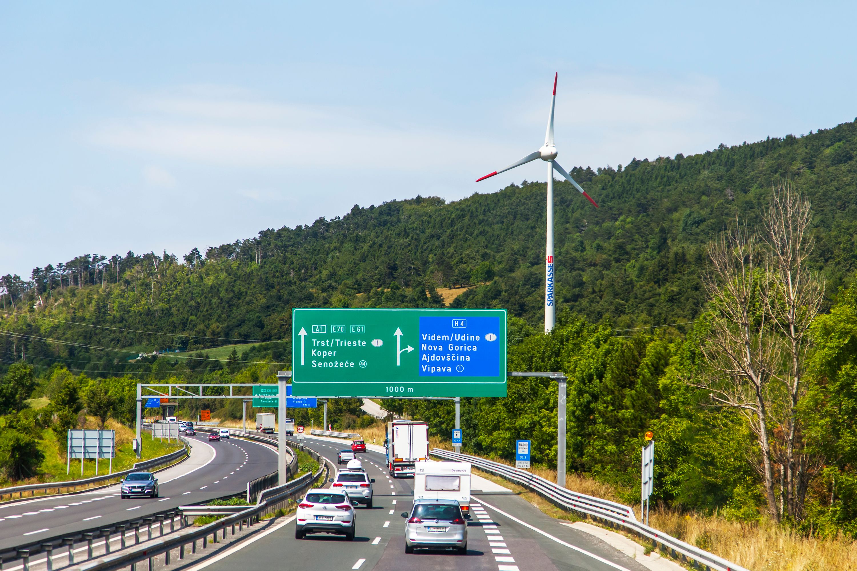 Ljubljana,,Slovenia,,On,August,5,,2019.,The,Highway,Conducting,To