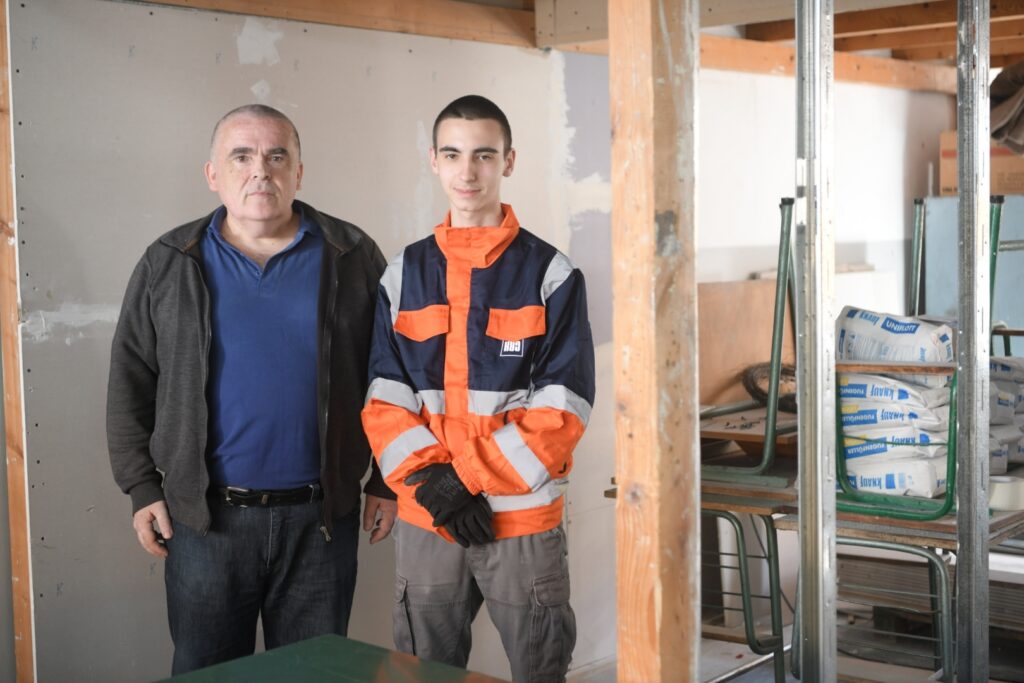 Beograd, 01.04.2023. Zvezdara, Građevinska škola Foto: Dragan Mujan/Nova.rs