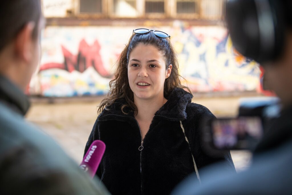 Beograd 27. oktobar 2022. Anja Gavrilović, studentkinja, poskupljenje. Potrošačka korpa. Studentkinja u kupovini, kupovina, prodavnica Foto:Dragan Mujan/Nova.rs
