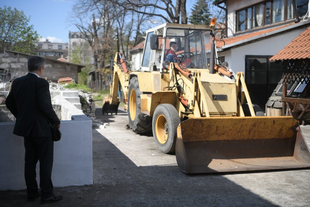 Beograd, 01.04.2023. Zvezdara, Građevinska škola Foto: Dragan Mujan/Nova.rs