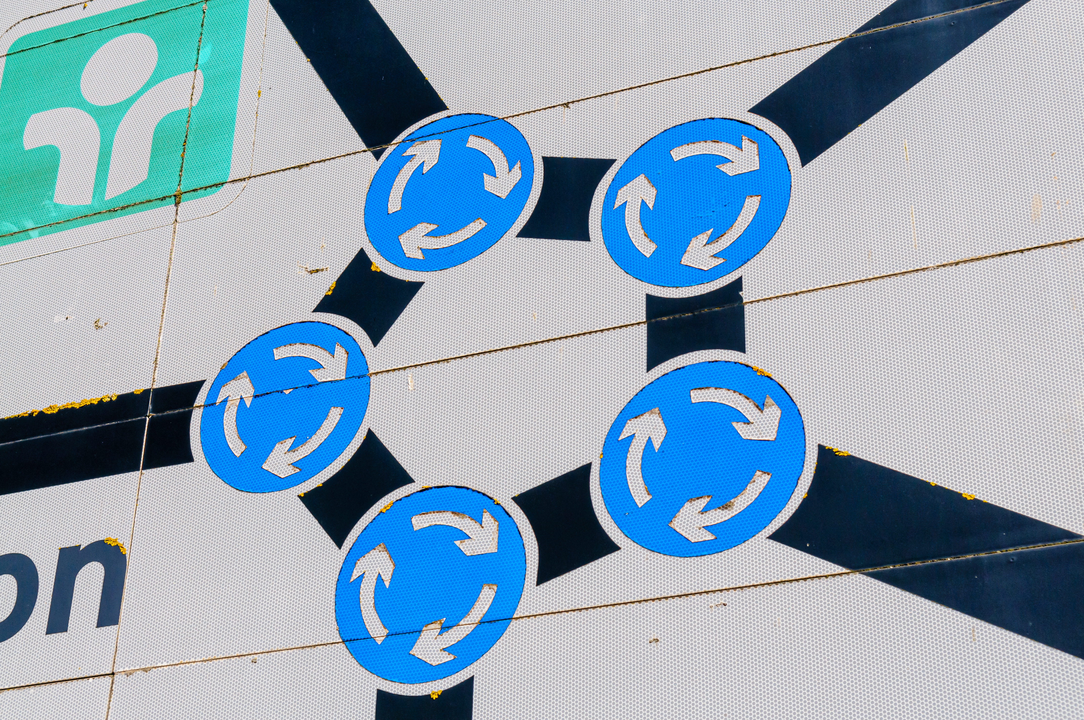 "the,Magic,Roundabout",In,Swindon,-,A,Series,Of,5