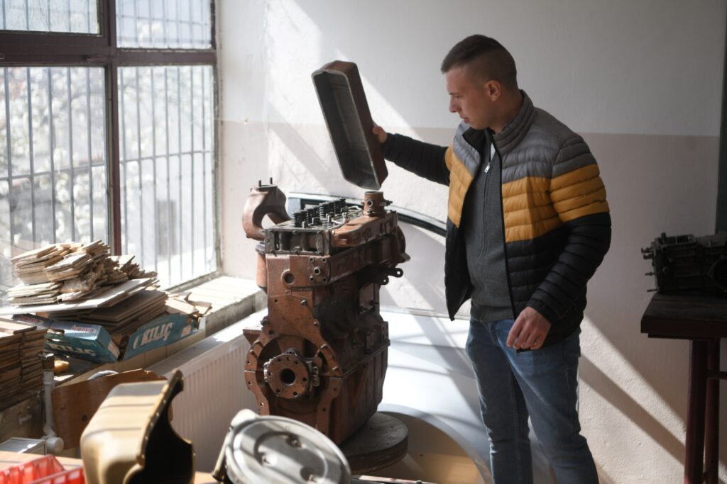 Beograd, 01.04.2023. Zvezdara, Građevinska škola Foto: Dragan Mujan/Nova.rs