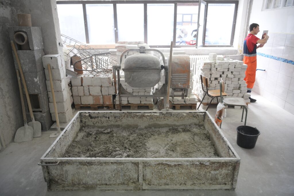 Beograd, 01.04.2023. Zvezdara, Građevinska škola Foto: Dragan Mujan/Nova.rs