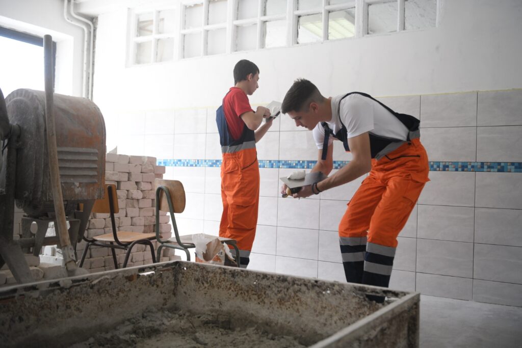 Beograd, 01.04.2023. Zvezdara, Građevinska škola Foto: Dragan Mujan/Nova.rs