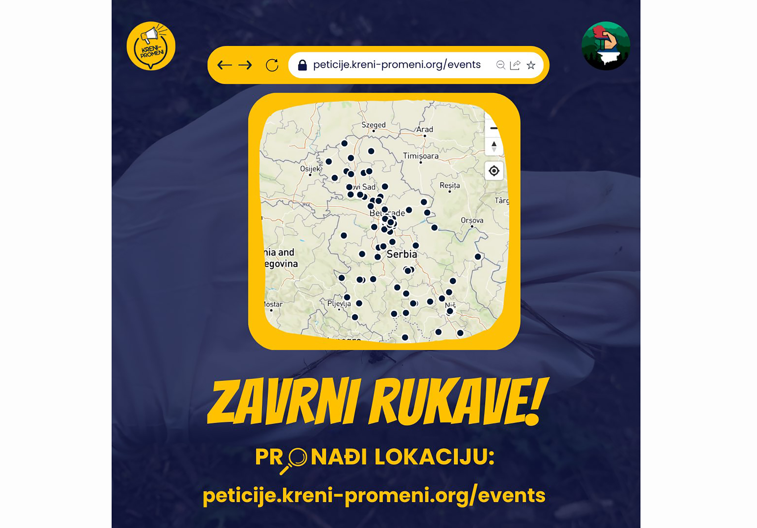 Zavrni rukave - u subotu akcija čišćenja Srbije
