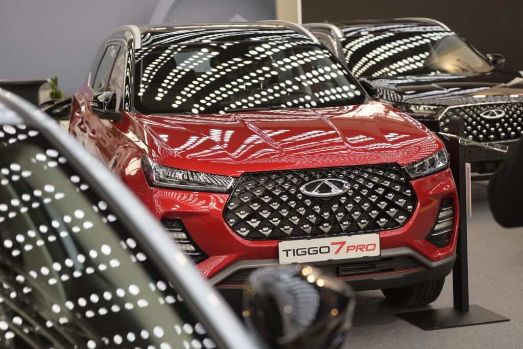 Beograd 21.03.2023. Sajam automobila. 55. Međunarodni salon automobila u Beogradu. Chery, Čeri Foto: Goran Srdanov/Nova.rs