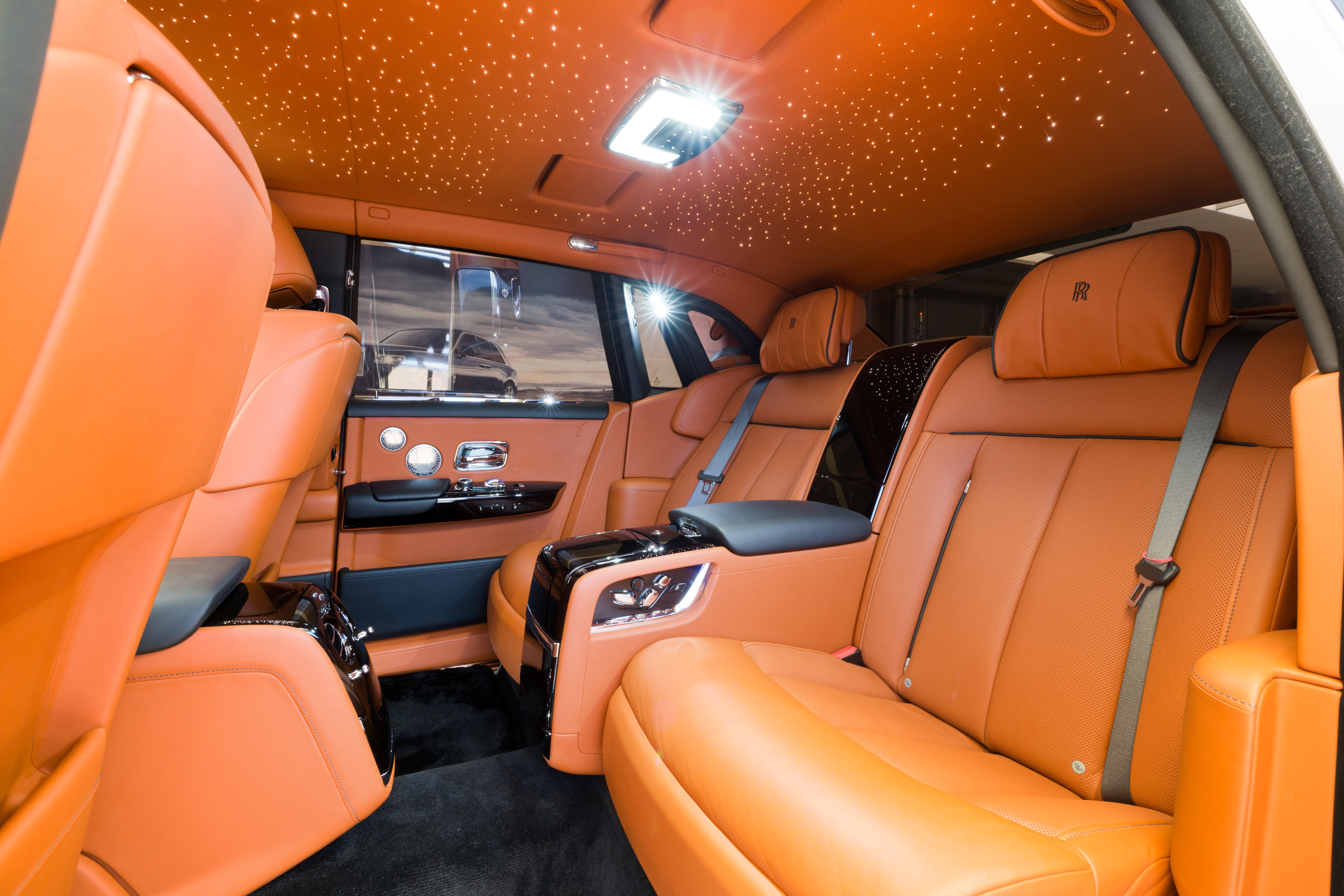 Moscow,,Russia,-,February,,2019:,The,Rolls-royce,Phantom,Viii,Interior.