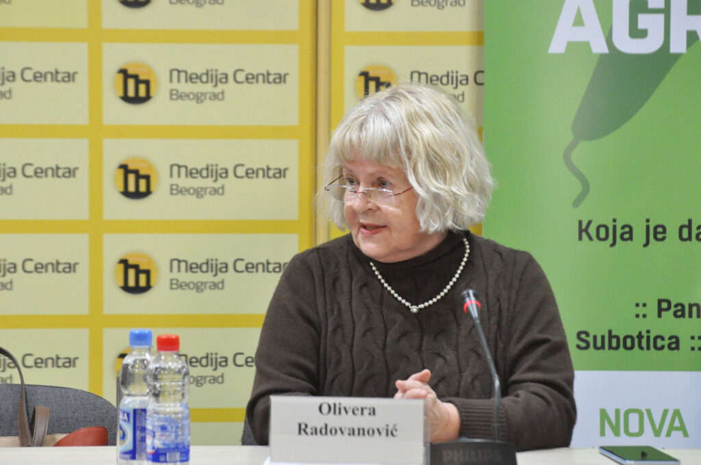 Istoričarka umetnosti i aktivistkinja iz Novog Sada, Olivera Radovanović