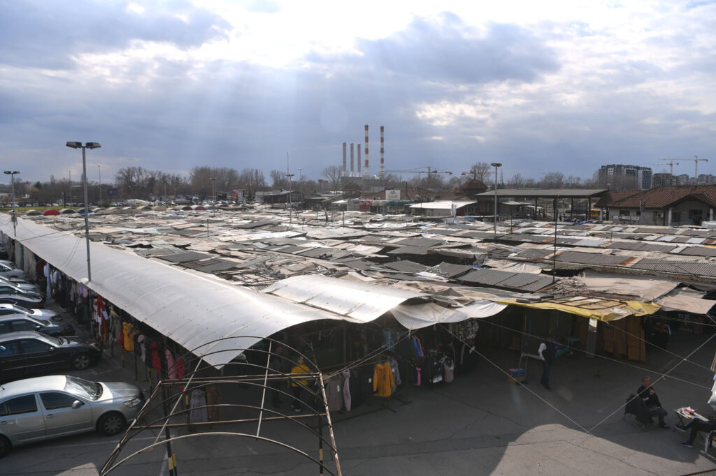 Beograd 08.03.2023. Buljak blok 48, pijaca
