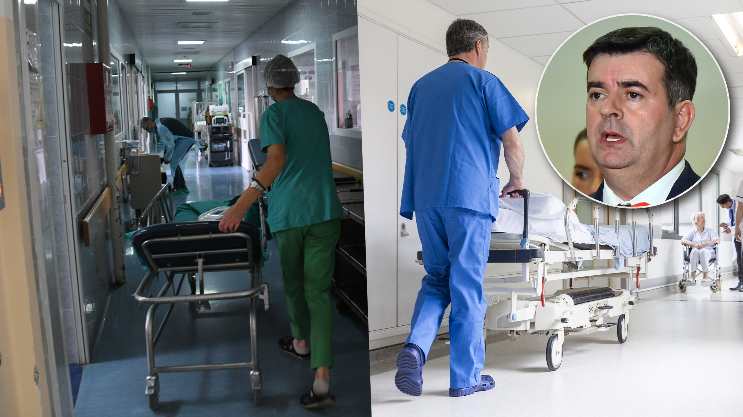 Treba mi kaver za objedinjavanje privatnog i državnog zdravstva, dajte kombo neke državne i privatne ustanove i pacijente, može i slika Mirsada Đerleka negde u ćošku.