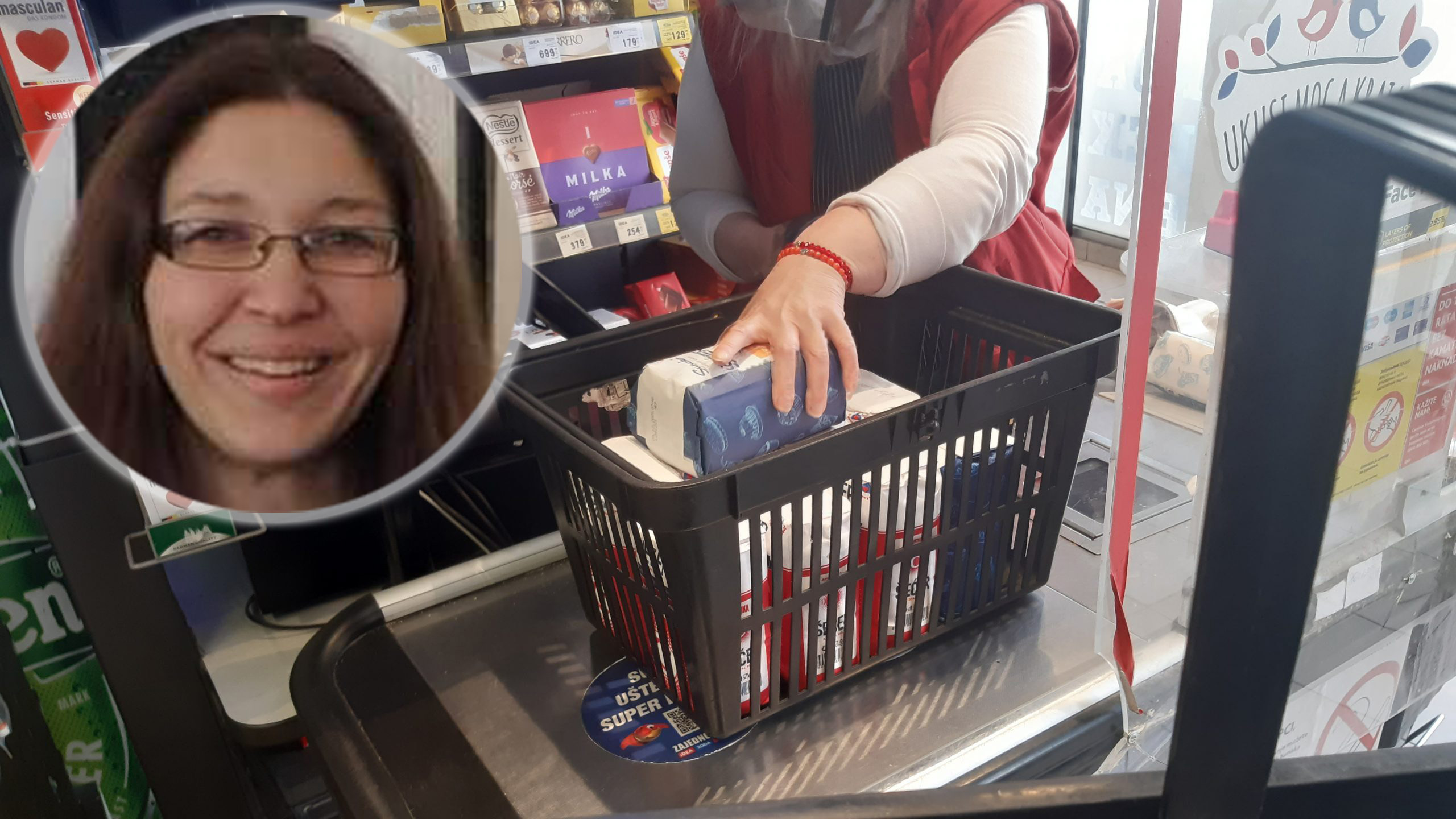 Daliborka Kristić, nastavnica hemije iz Velike Plane, Velika Plana, prodavnica, kombo Foto: Nova.rs/Privatna arhiva