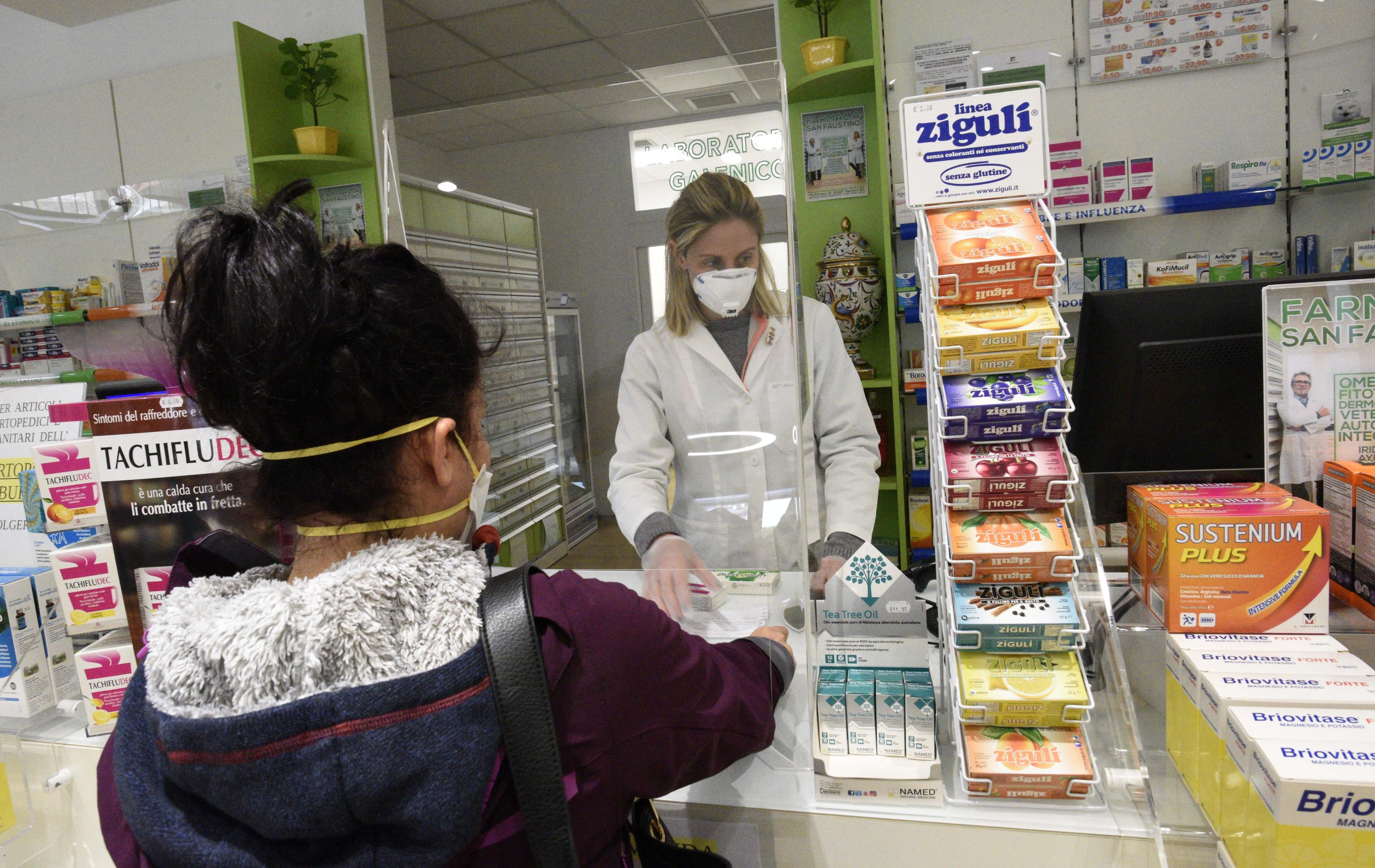 Covid-19 Coronavirus emergency lockdown in Italy