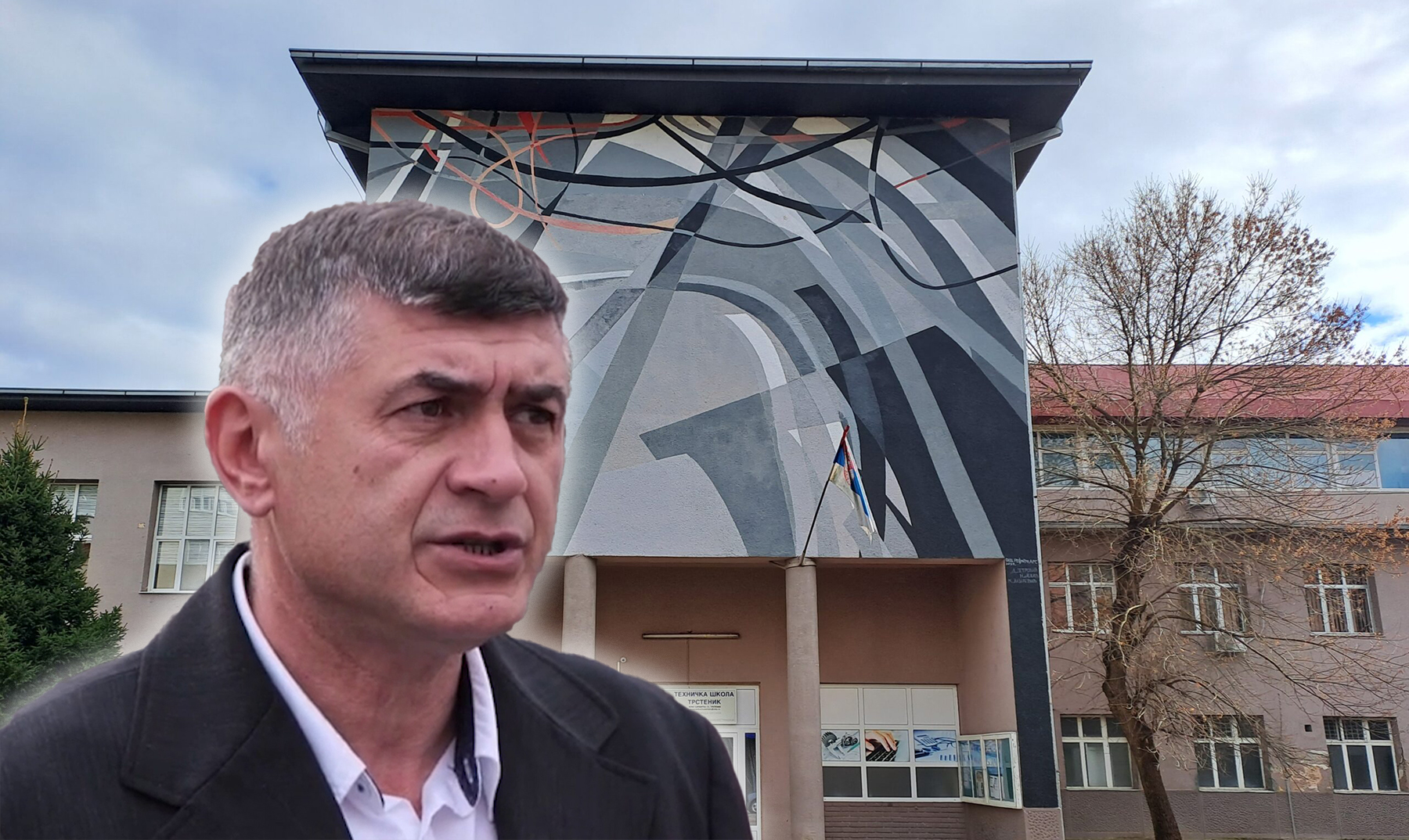 Milan Glidžić direktor Tehničke škole Trstenik, škola kombo
