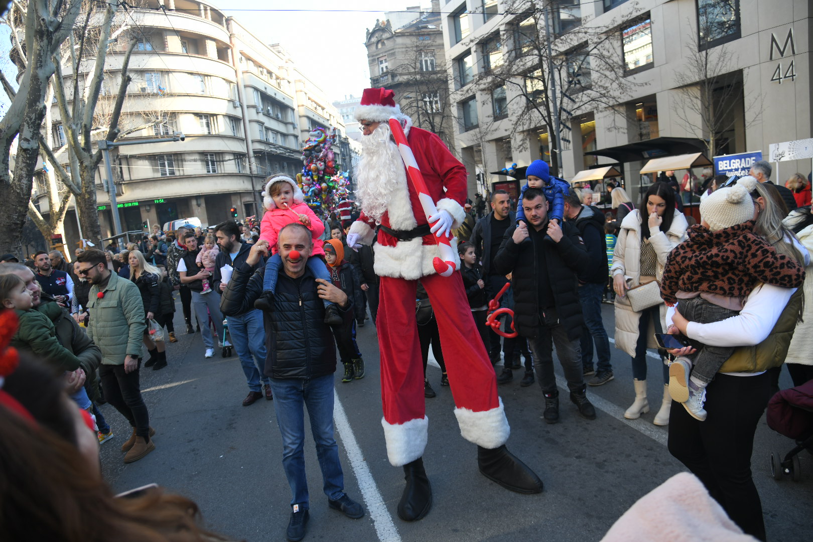 Beograd 01.01.2022. Ulica otvorenog srca