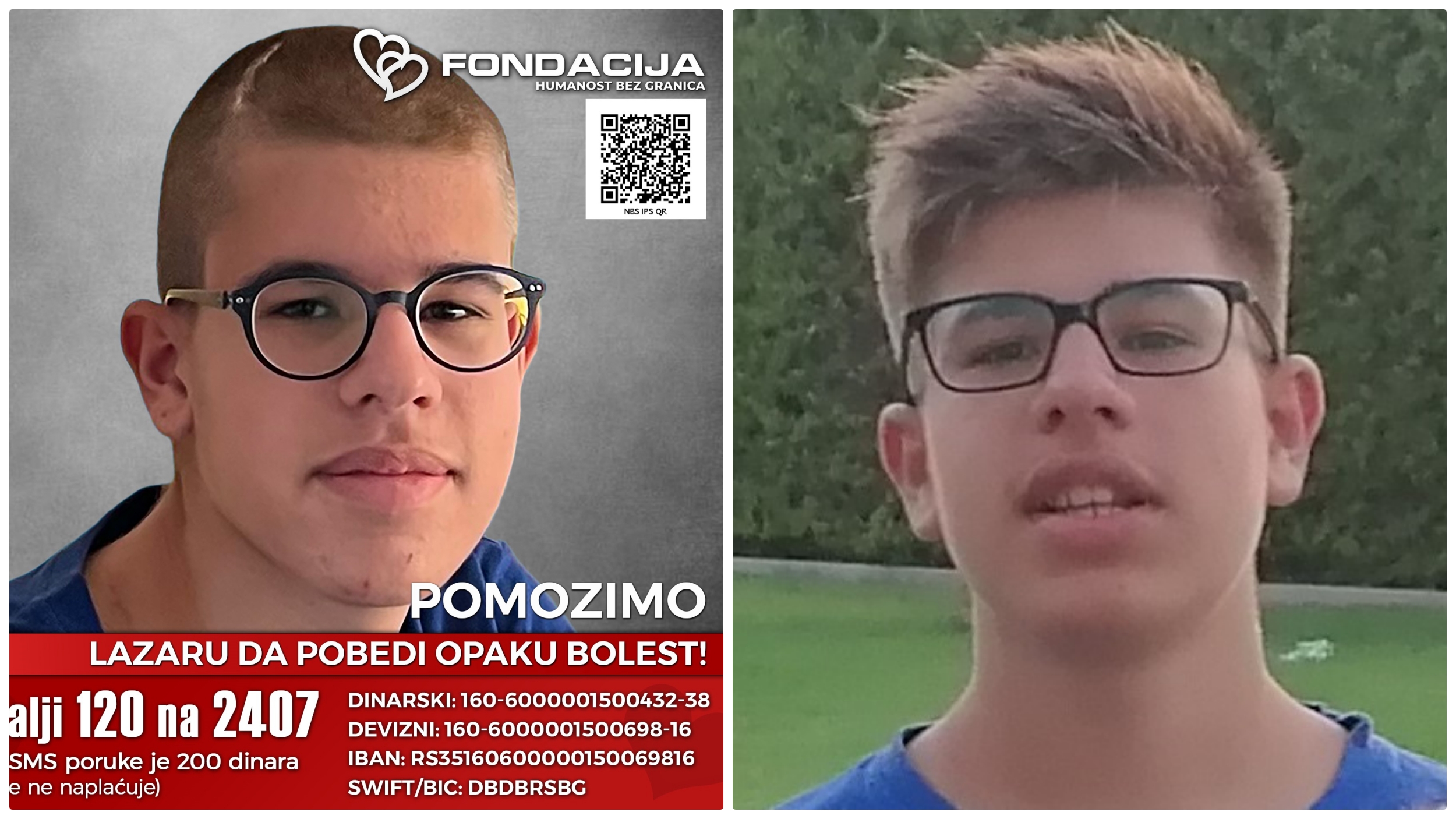 Pomozimo Lazaru! Lazar Živanović