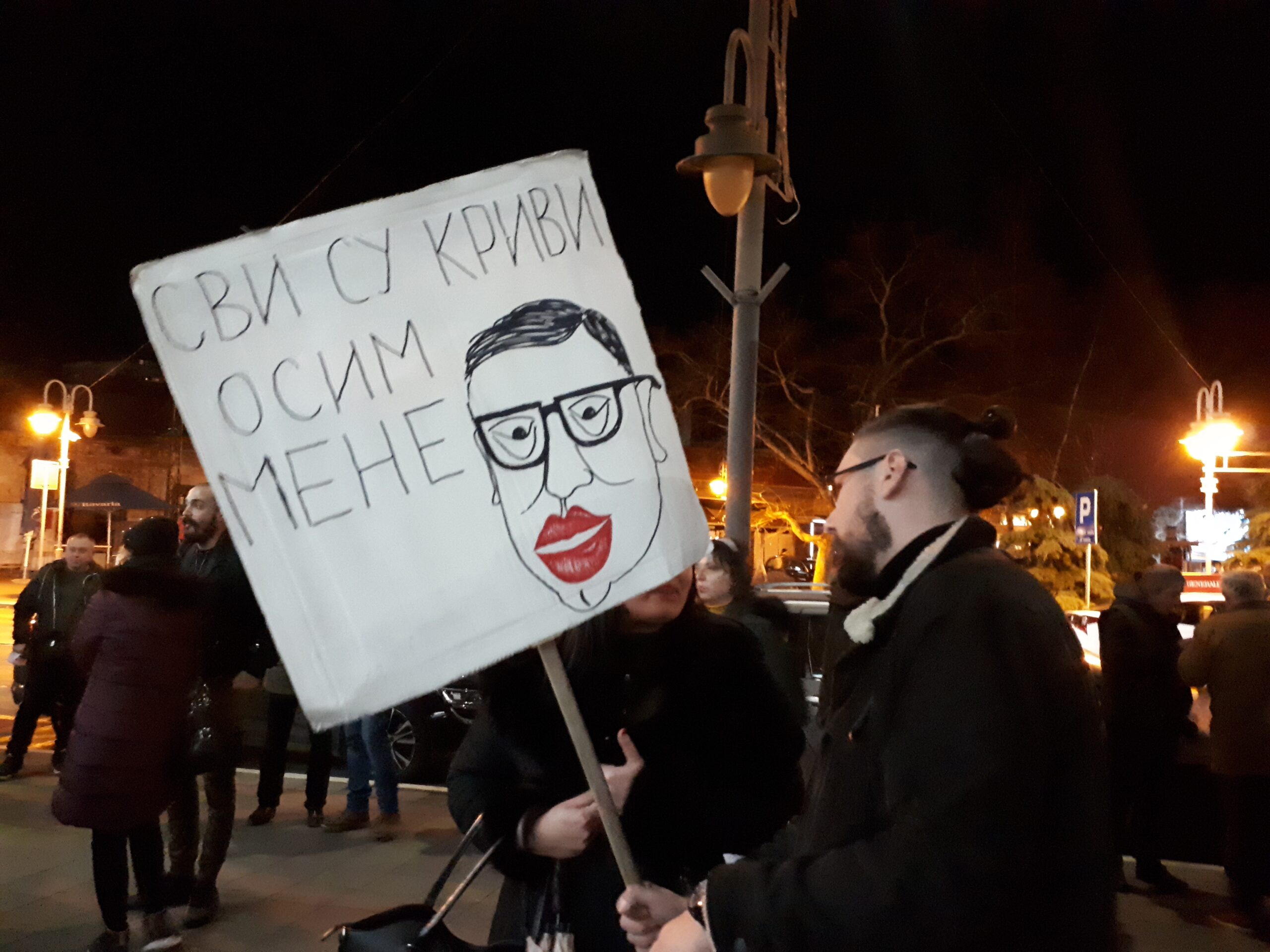 Niš, 17.01.2023. Protest u Nišu zbog zagađenje, zagadjenja vazduha Foto: Miljana Isailović/Nova.rs