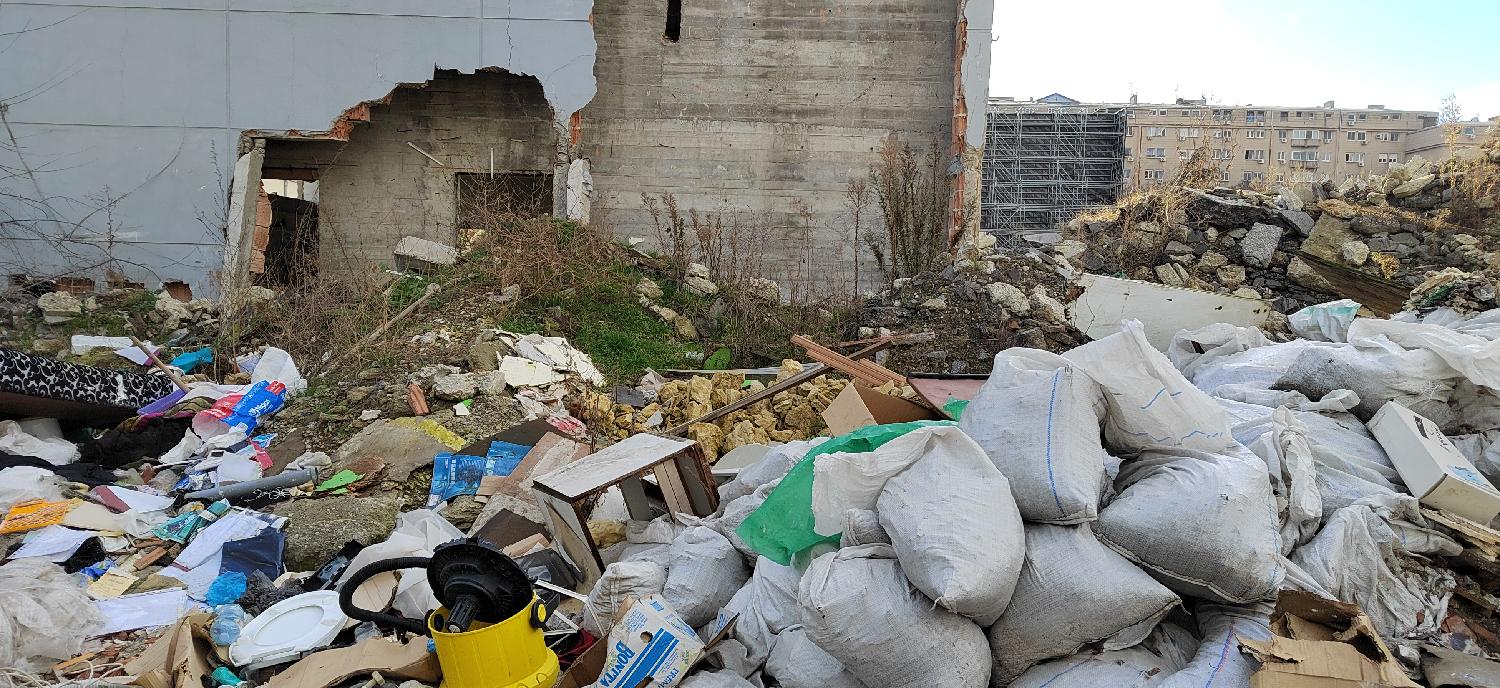 Beograd 18.01.2023. DRUŠTVO - u Bulevaru Vudroa Vilsona, nadomak Beogradskog sajma, niče divlja deponija. Foto: FoNet/Marko Dragoslavić