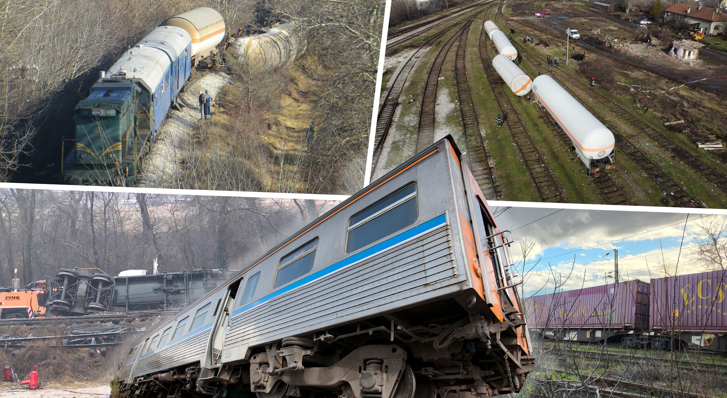 KOMbo vozovi nesreće, kombo akcidenta sa vozovima  koji su prethodnih nekoliko puteva događali u Republici Srbiji