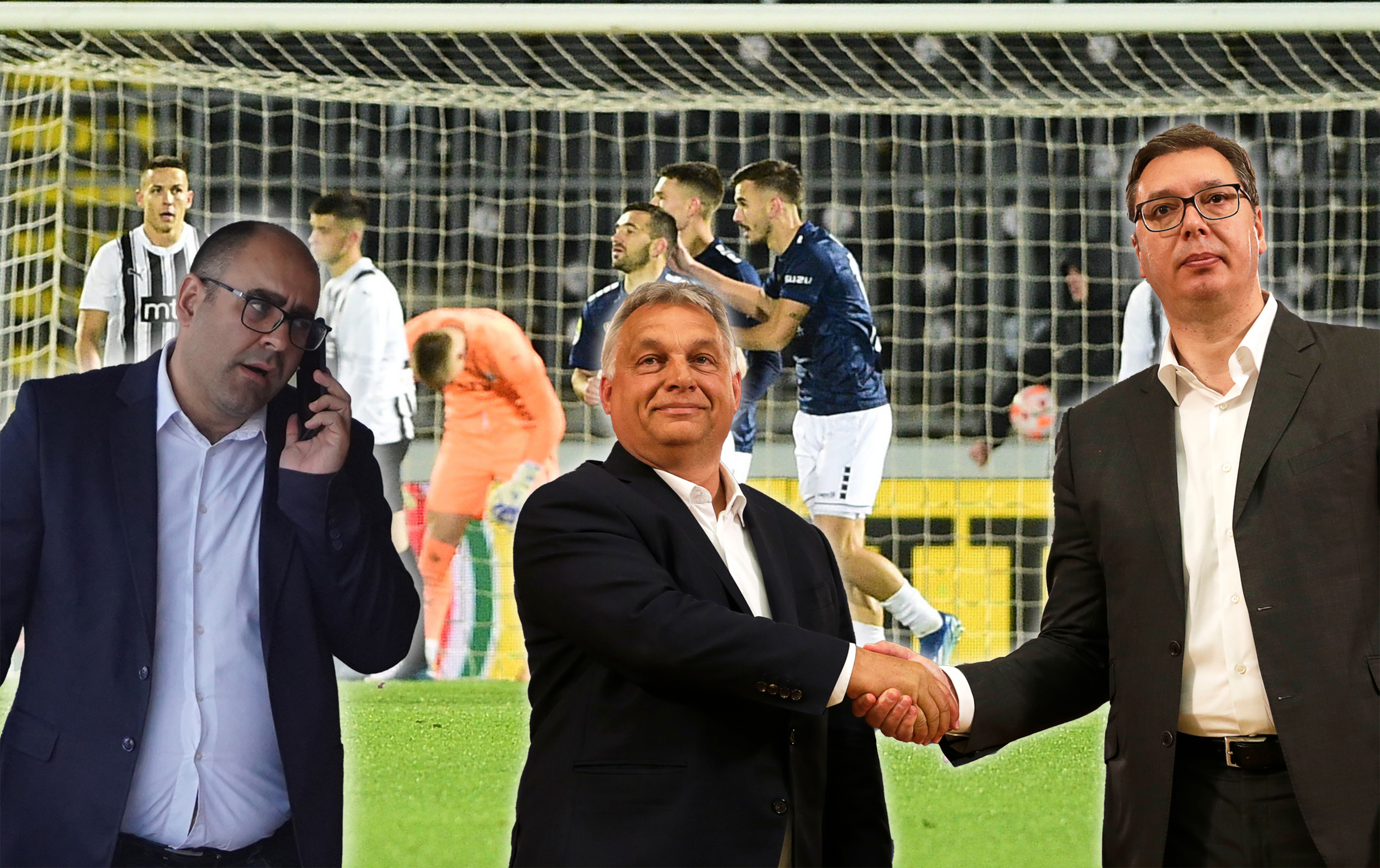 partizan tsc, djuka, vucic orban kombo