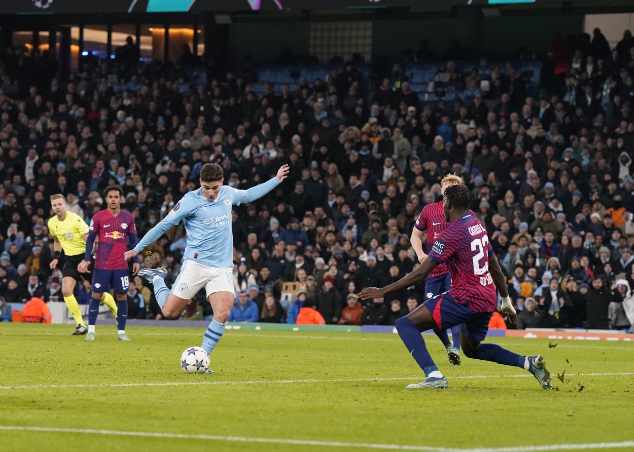 Manchester City v Leipzig - UEFA Champions League - Group G - Etihad Stadium