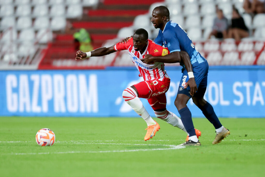 Pepe Cherif Ndiaye Crvena Zvezda - Radnicki Nis, Superliga Srbije, Beograd, Srbija, 30.9.2023.
photo: Pedja Milosavljevic/STARSPORT/2023