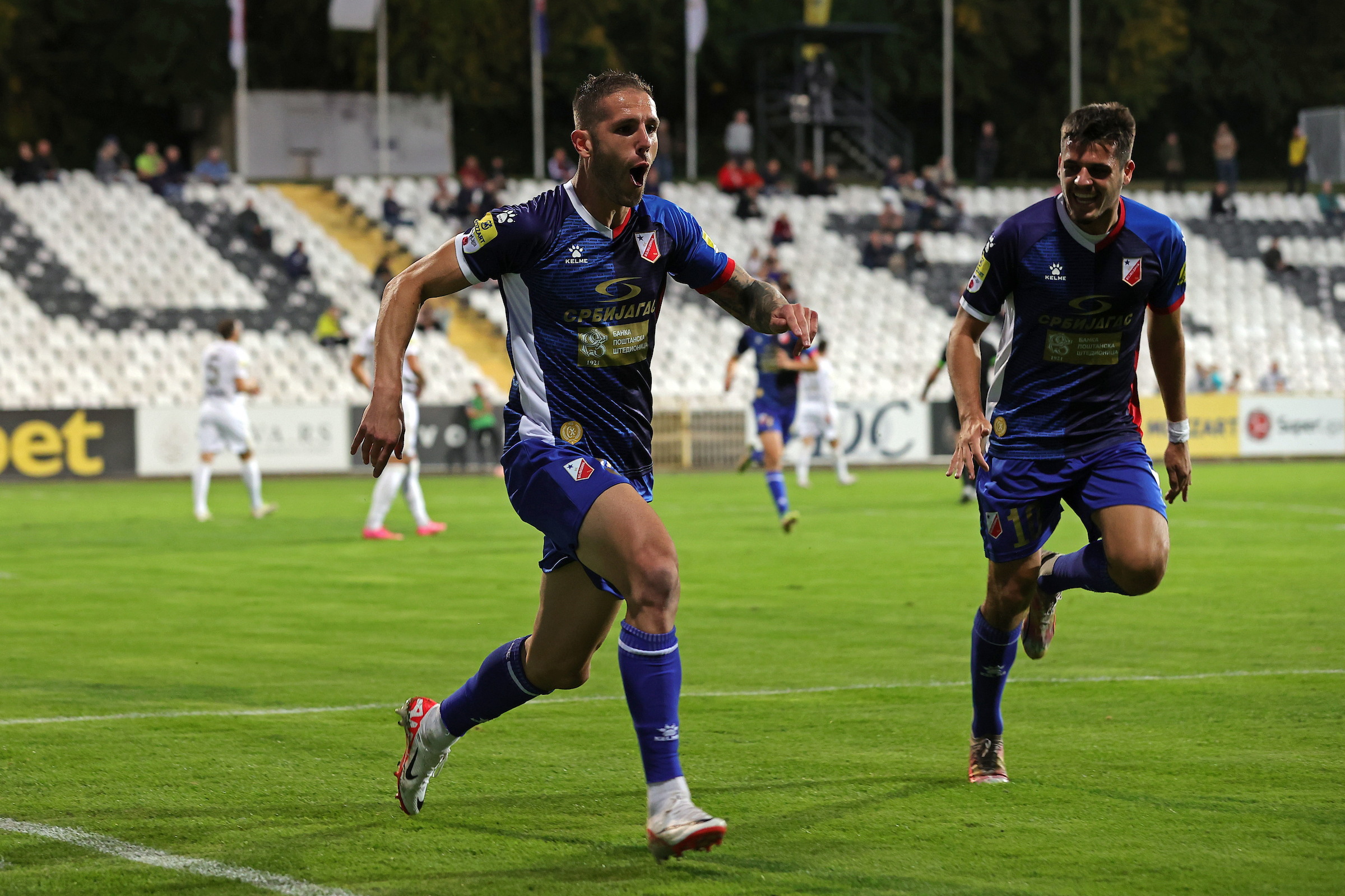 Aleksa Vukanovic Cukaricki - Vojvodina , Superliga Srbije 2023 Beograd, Srbija, 28.10.2023.
photo: Pedja Milosavljevic/STARSPORT/2023