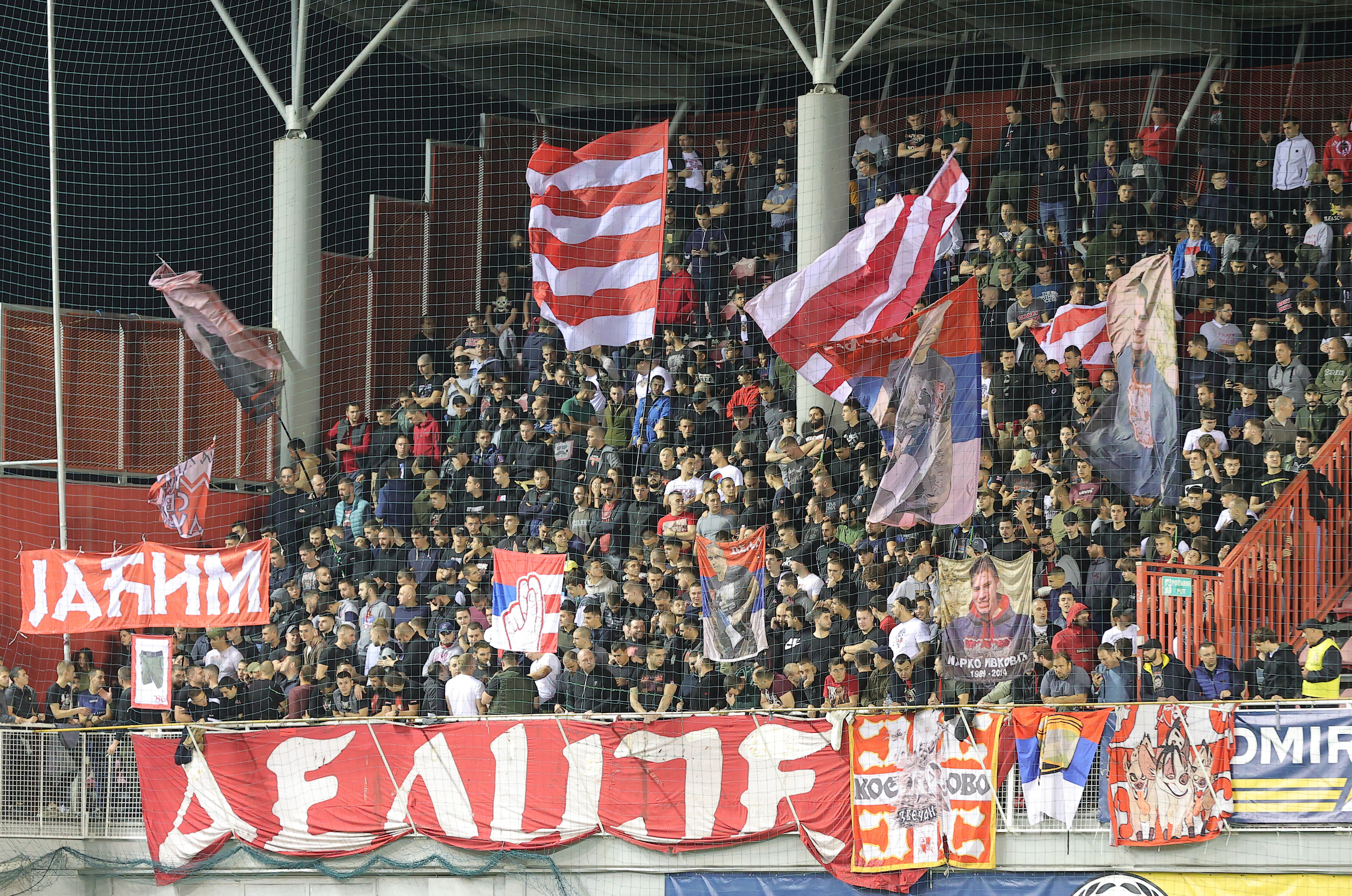 Delije Sever Navijaci IMT - Crvena Zvezda , Superliga Srbije Beograd, Srbija, 28.10.2023.
photo: Pedja Milosavljevic/STARSPORT/2023