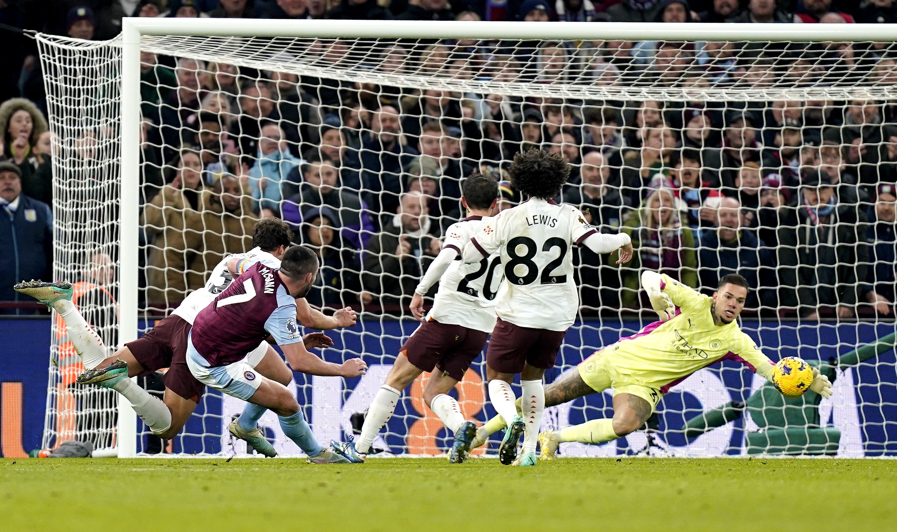 English Premier League - Aston Villa vs Manchester City
