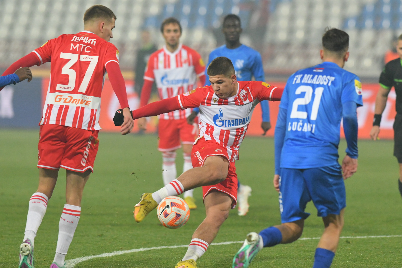 Beograd 09.12.2023. Crvena zvezda, Mladost, fudbal, utakmica Foto: Amir Hamzagić/Nova.rs