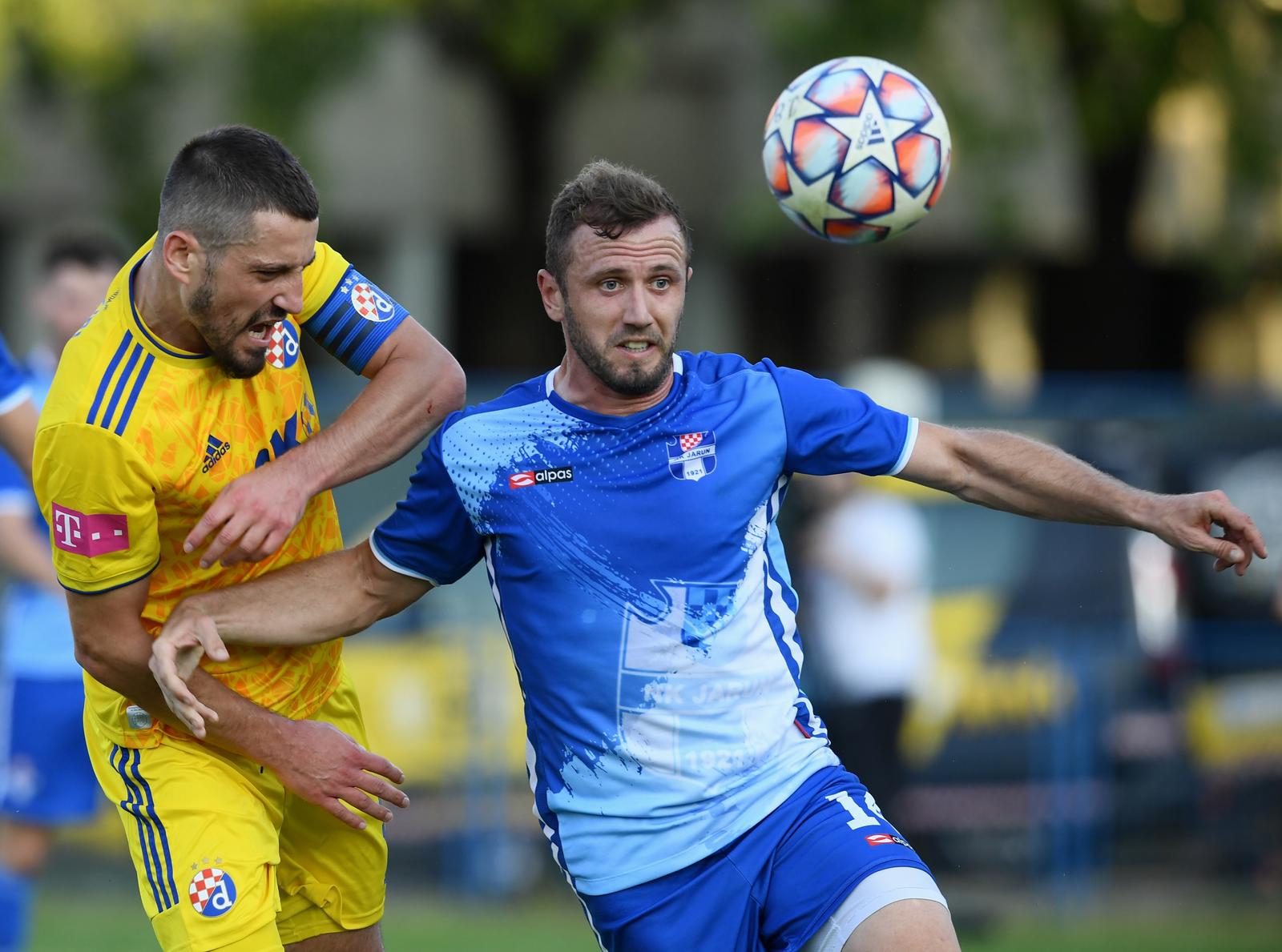05.09.2021., Zagreb - Revijalna nogometna utakmica Jarun - Dinamo povodom 100. rodjendana NK Jaruna. Arijan Ademi, Ivan Celikovic.rPhoto: Marko Lukunic/PIXSELLr