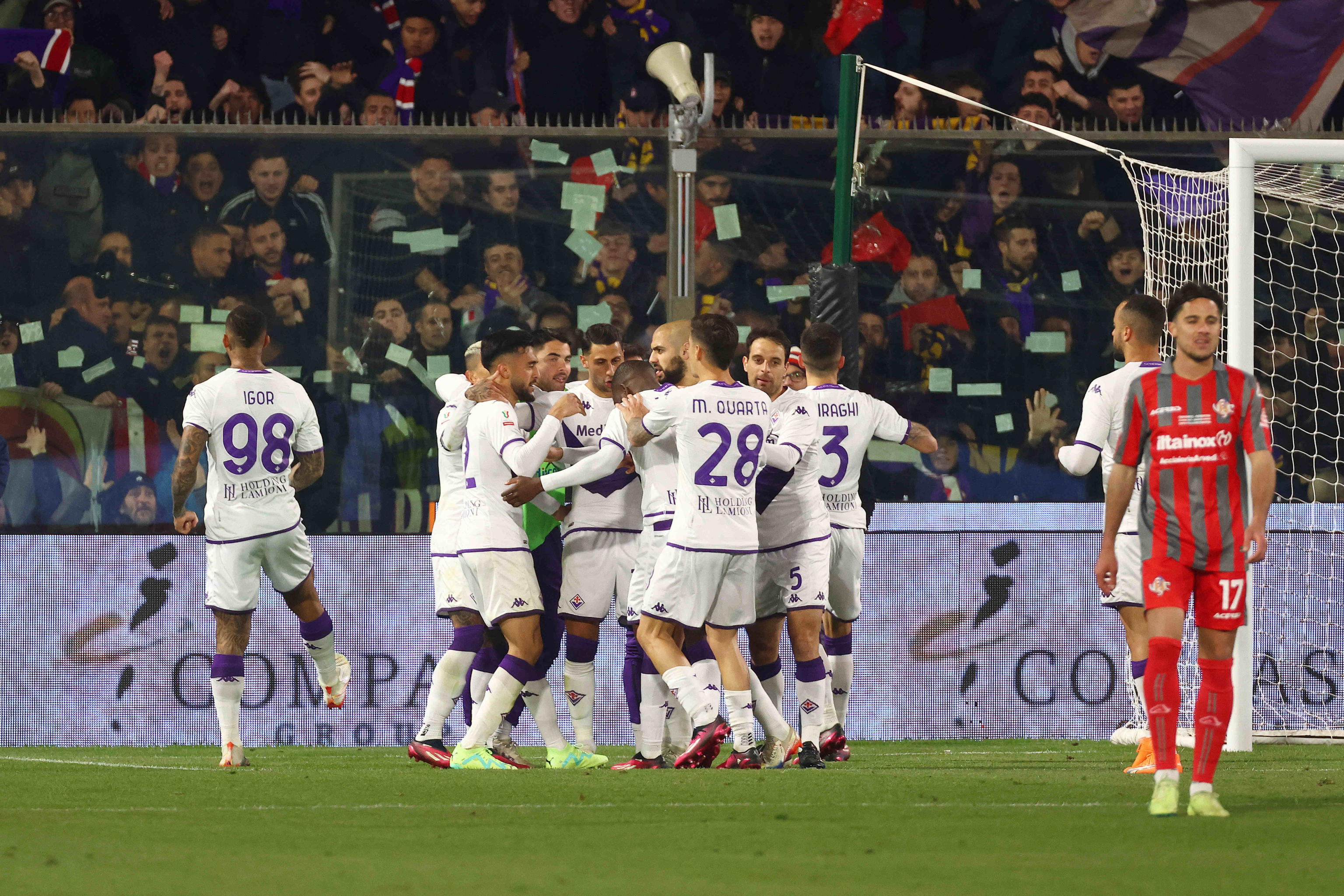 Coppa Italia - US Cremonese vs ACF Fiorentina