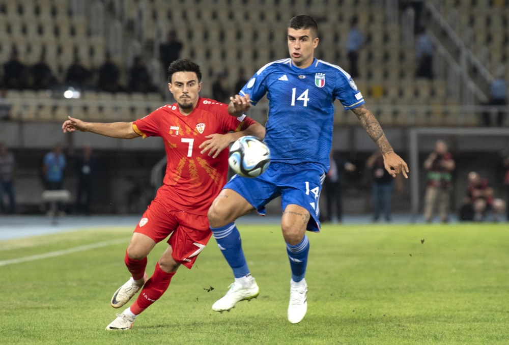 UEFA Euro 2024 qualification round - North Macedonia vs Italy