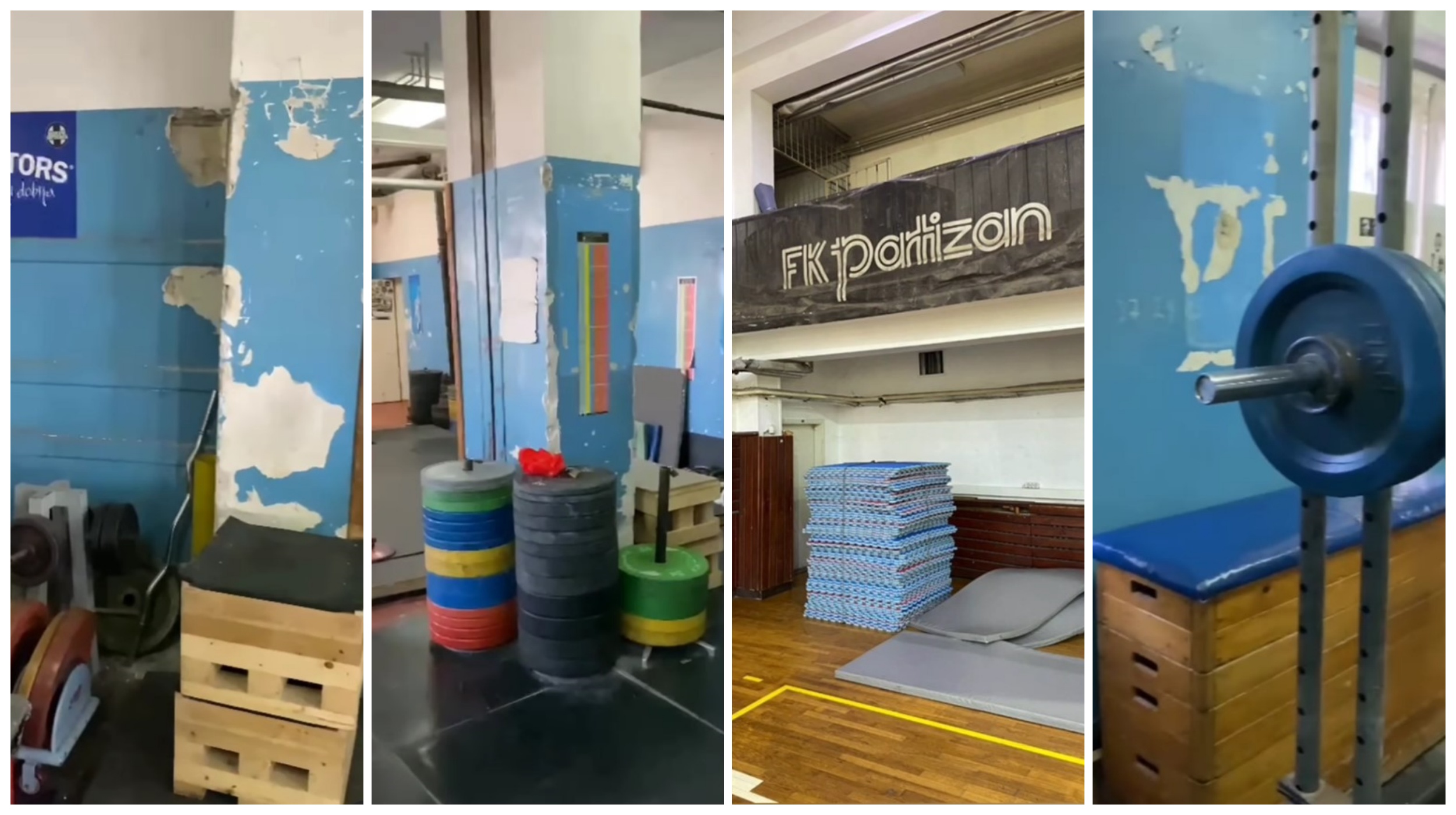 Partizan sala i teretana