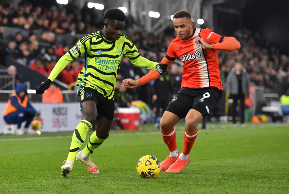 English Premier League - Luton Town vs Arsenal