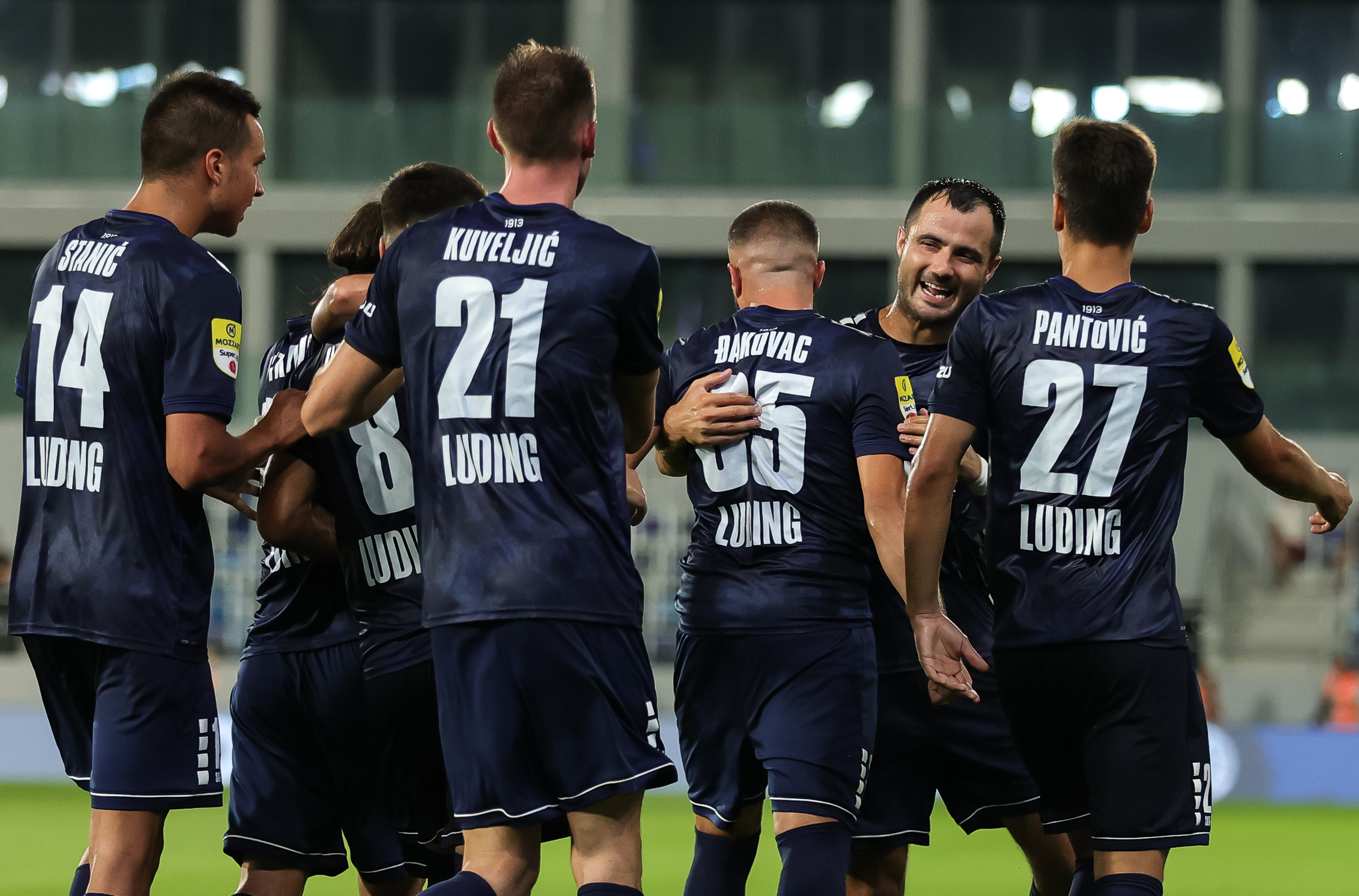 FK TSC Backa Topola and FK Partizan - Mozzart Super League Season 2023/2024