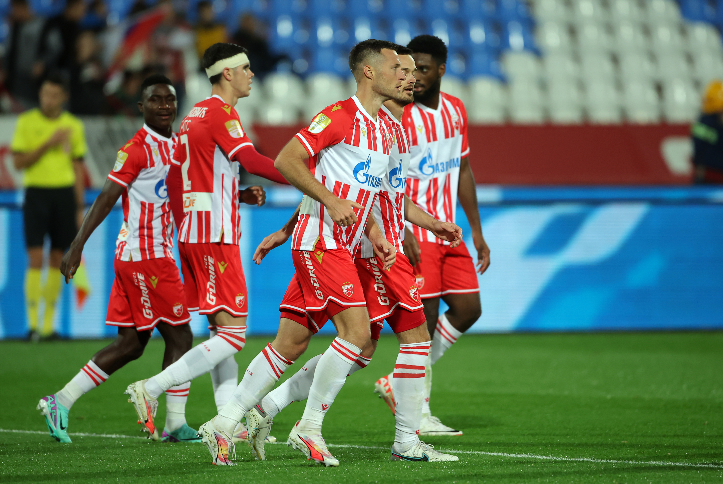 Crvena zvezda, Radnik, fudbal, utakmica Foto: STARSPORT