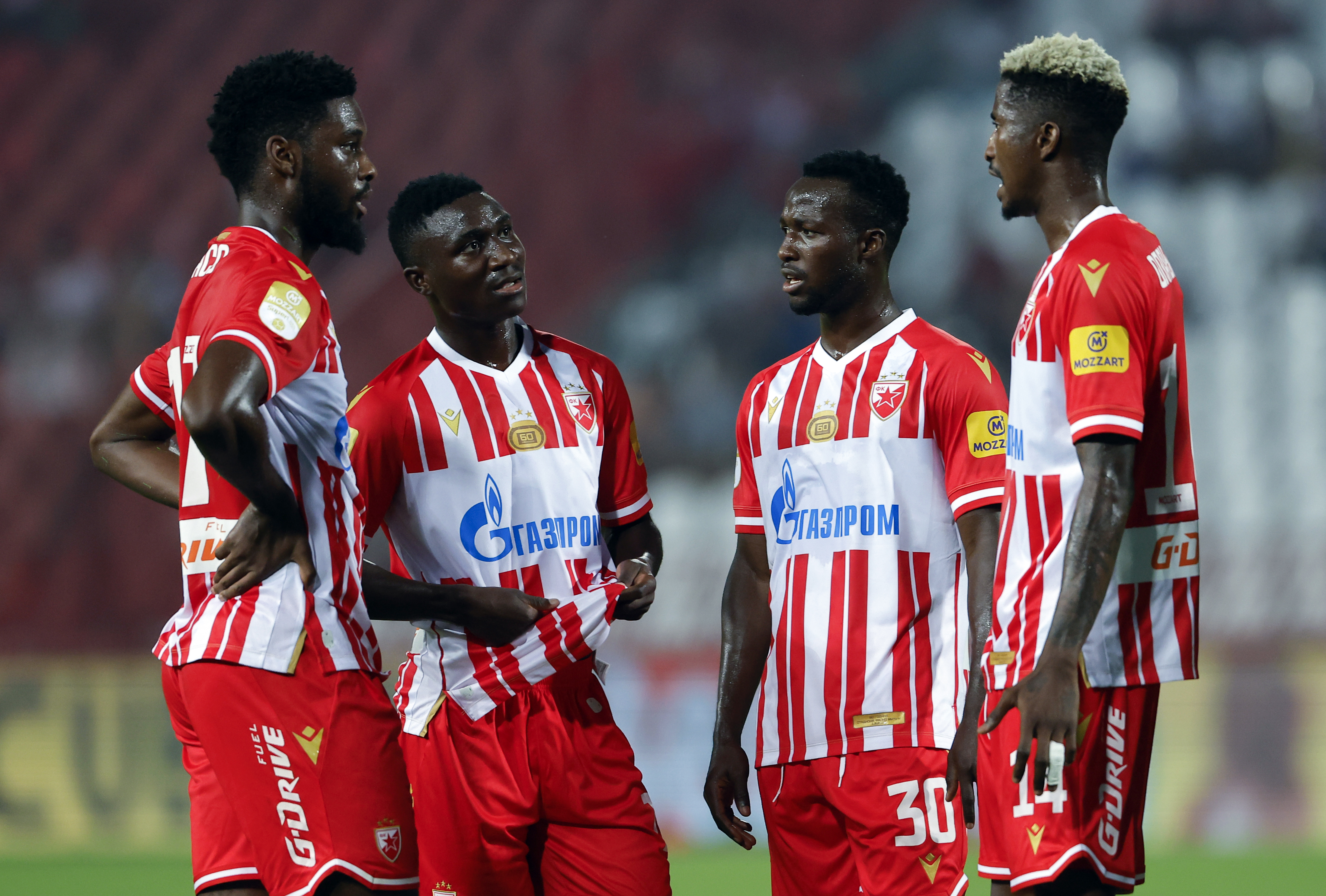 Crvena Zvezda vs Novi Pazar, Serbian Super League football match