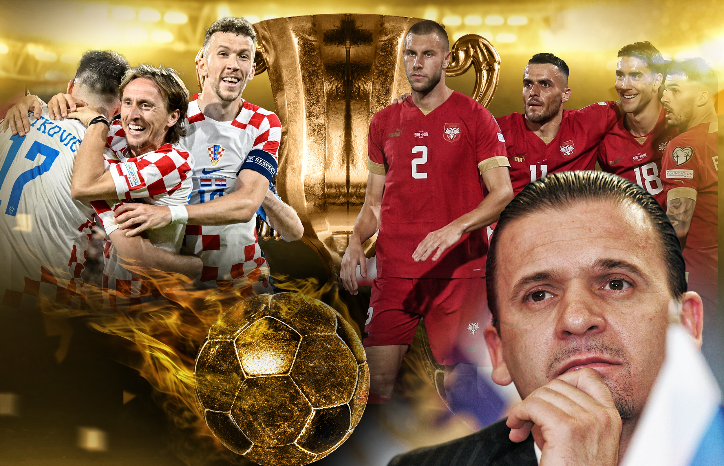 fudbaleri hrvatske i srbije i predrag mijatović