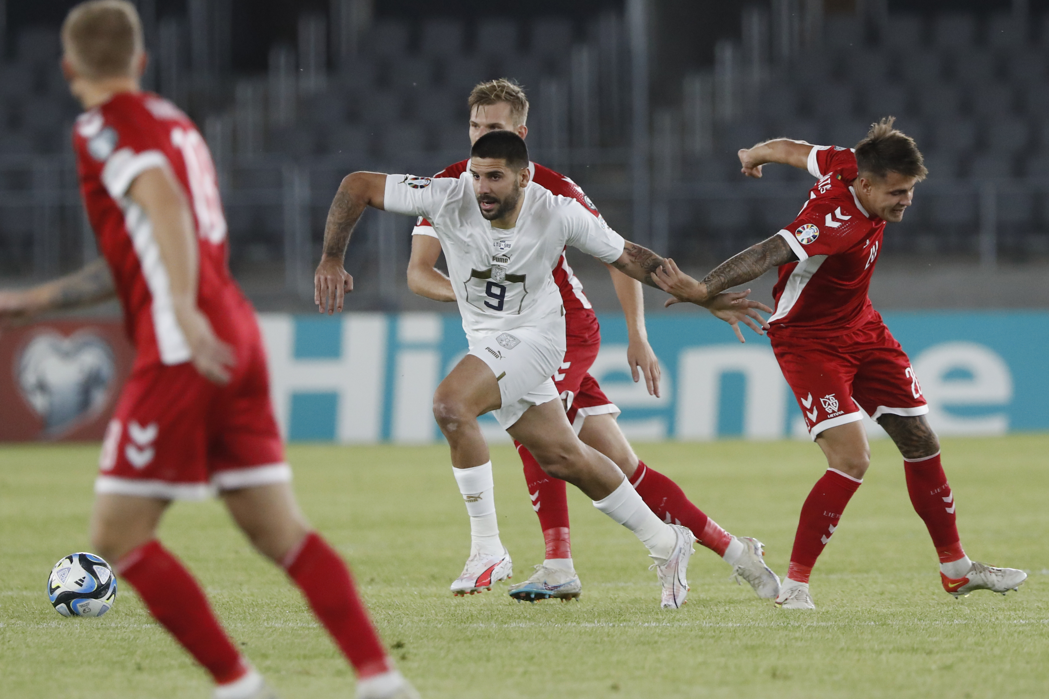 Lithuania Serbia Euro 2024 Soccer