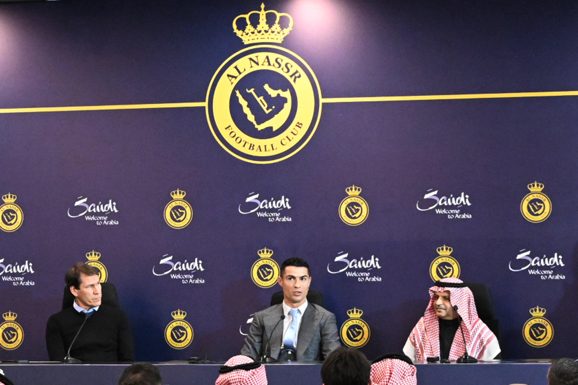 Cristiano Ronaldo presented after signing with Saudi Al-Nassr club