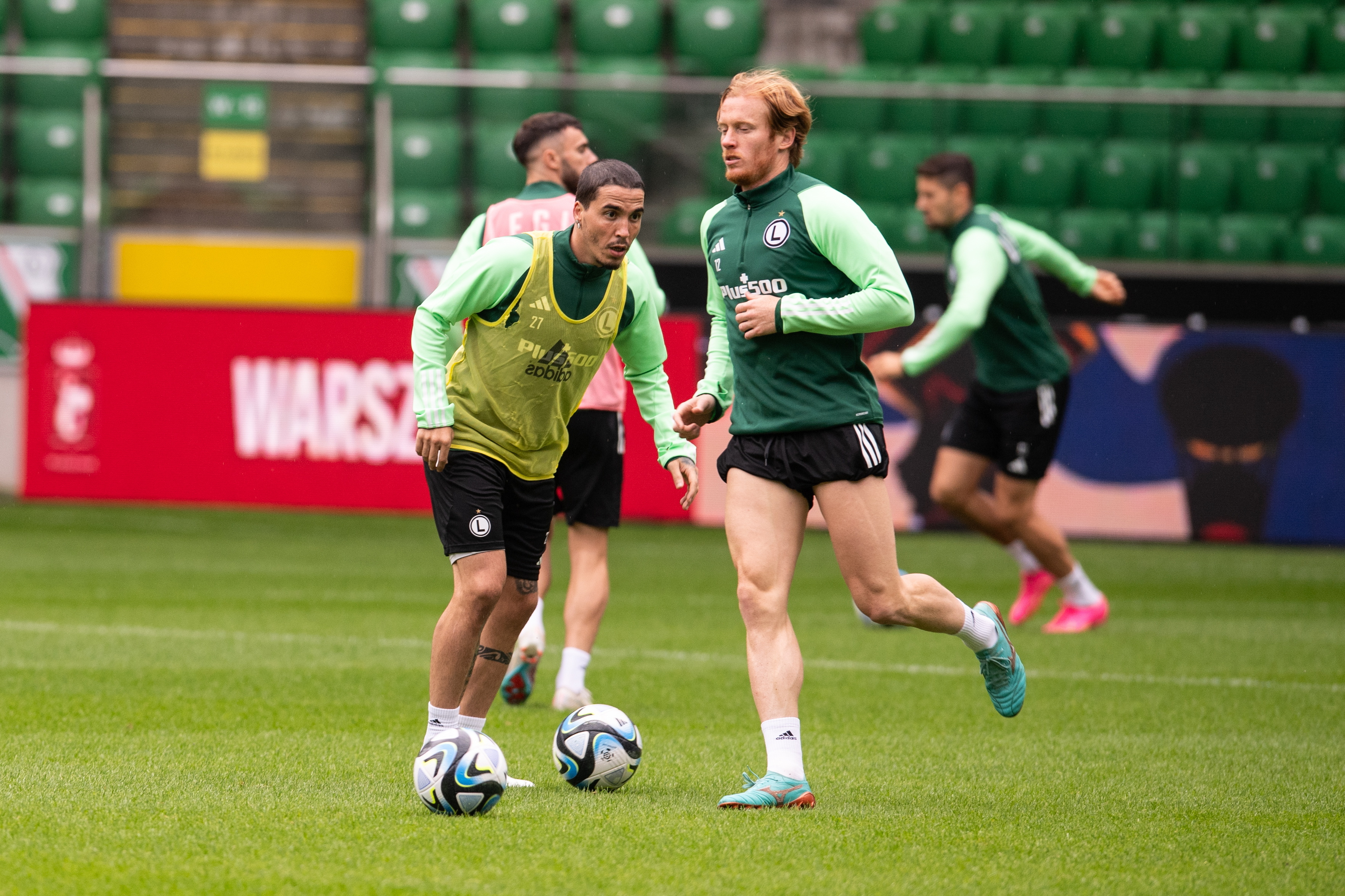 UEFA Europa Conference League - Legia Warsaw press conference and training session