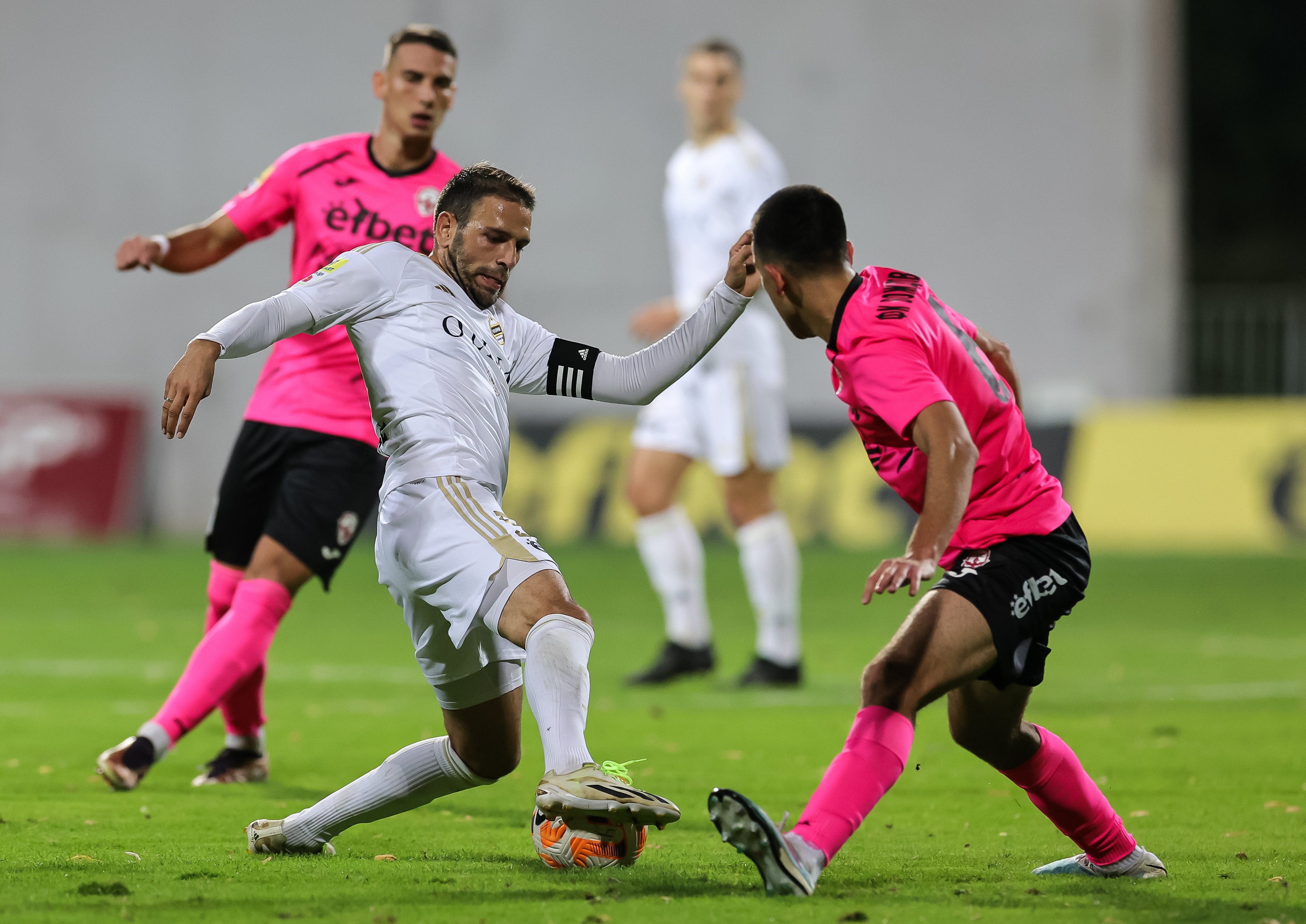 during the Mozzart Super Liga 2023/2024 match between Cukaricki and Vozdovac at stadium Cukaricki on October 08, 2023 in Novi Sad, Serbia. (Photo by Srdjan Stevanovic/Starsport.rs ©)