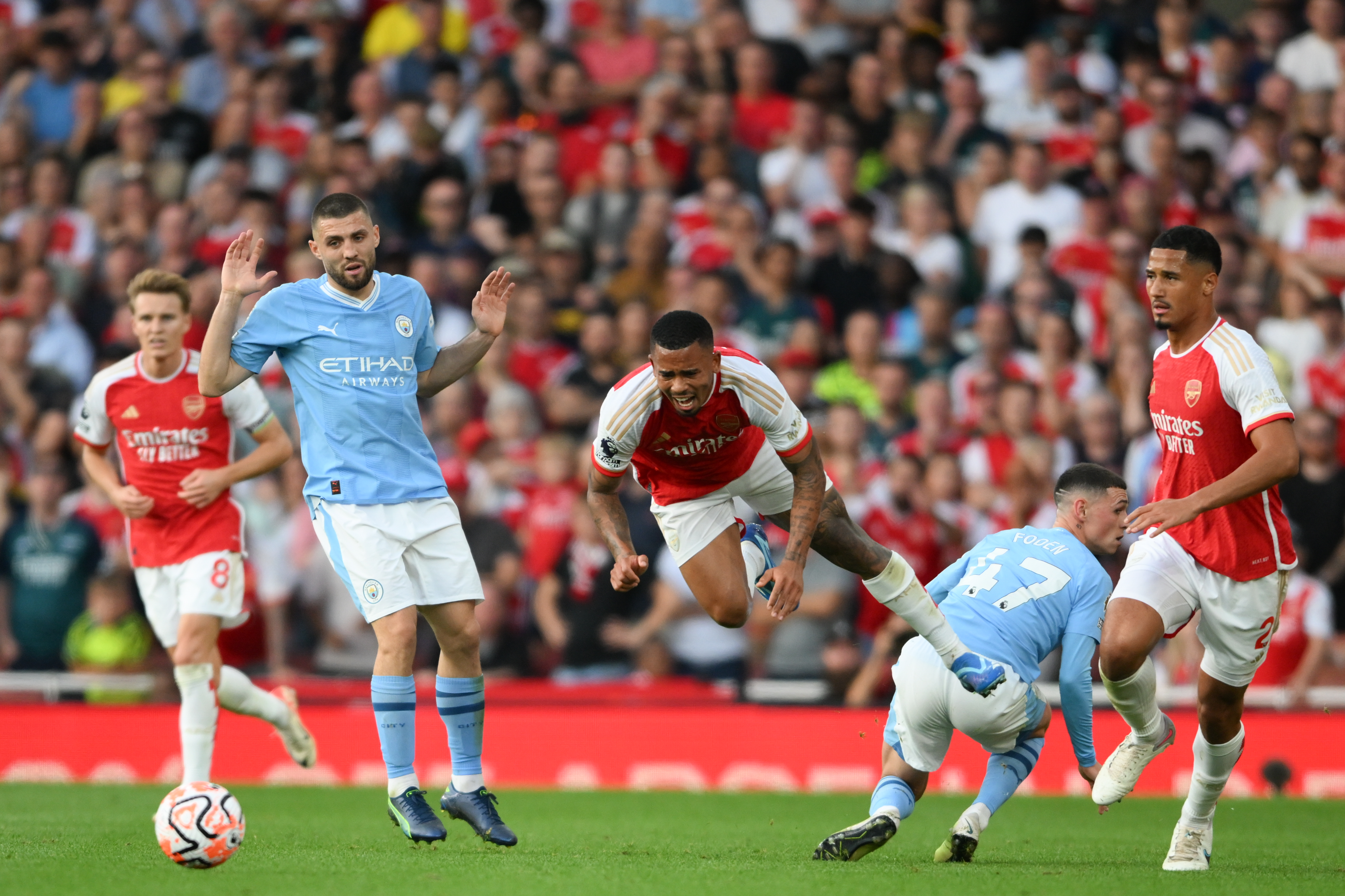 English Premier League - Arsenal vs Manchester City
