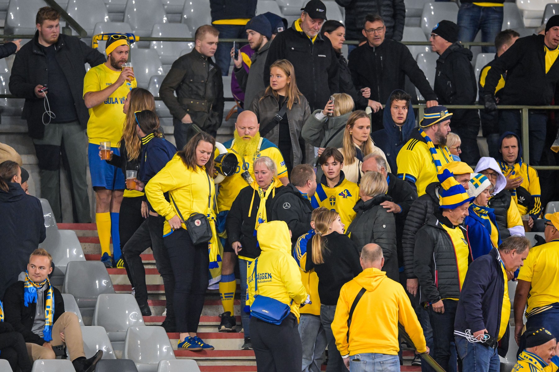 Belgium v Sweden, UEFA EURO 2024 Qualifying Round - 16 Oct 2023